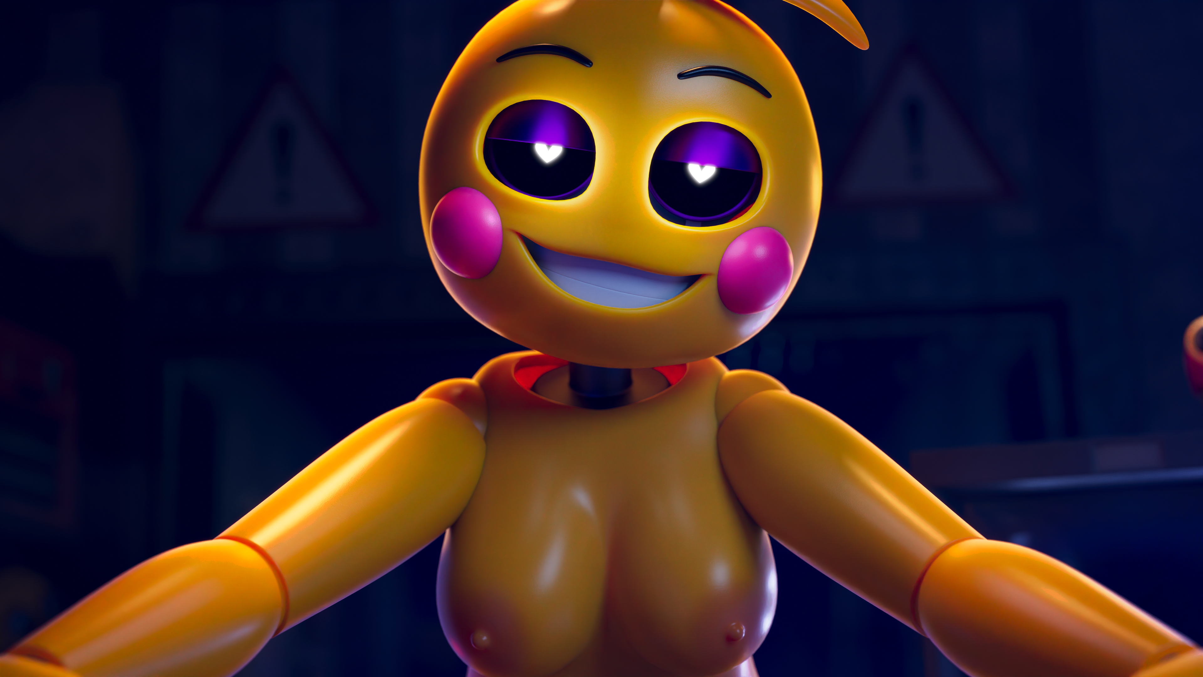 Toy chica comic