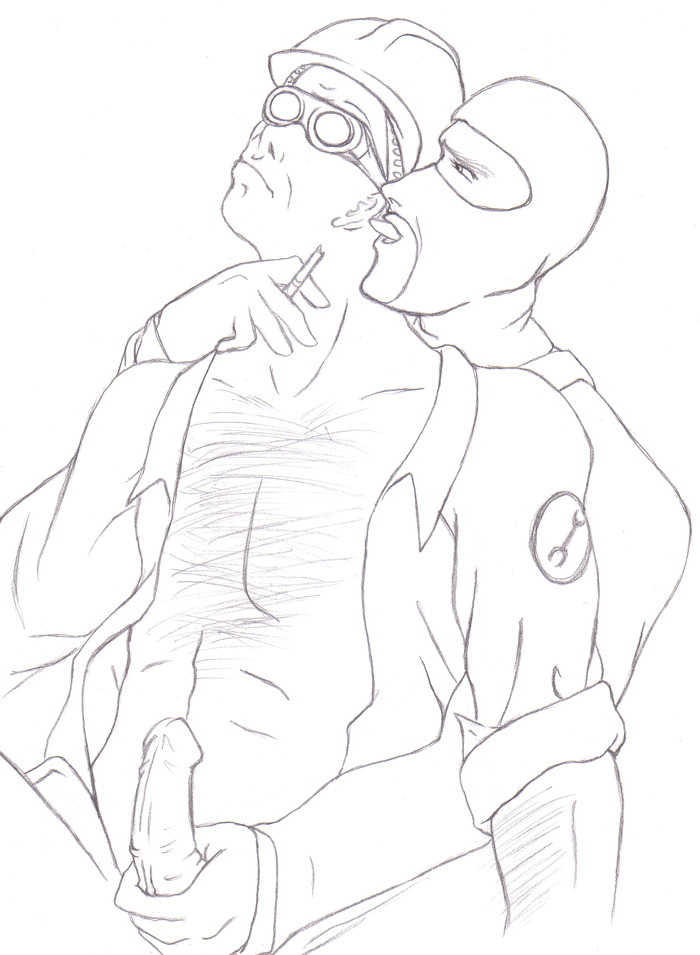 team fortress 2, tagme, engineer, spy, yaoi, 