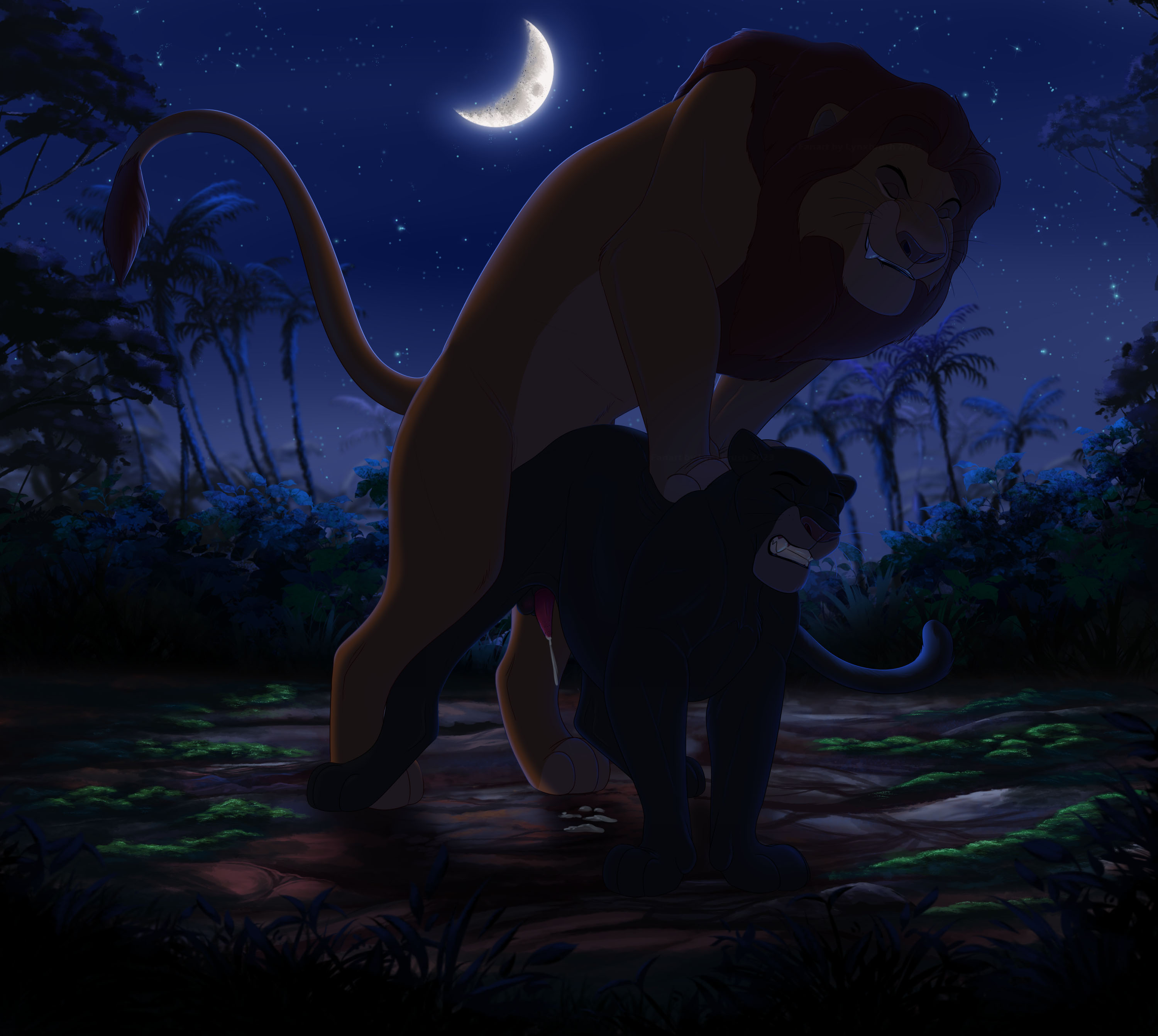 Rule34 - If it exists, there is porn of it  bagheera (jungle book), mufasa   7591666