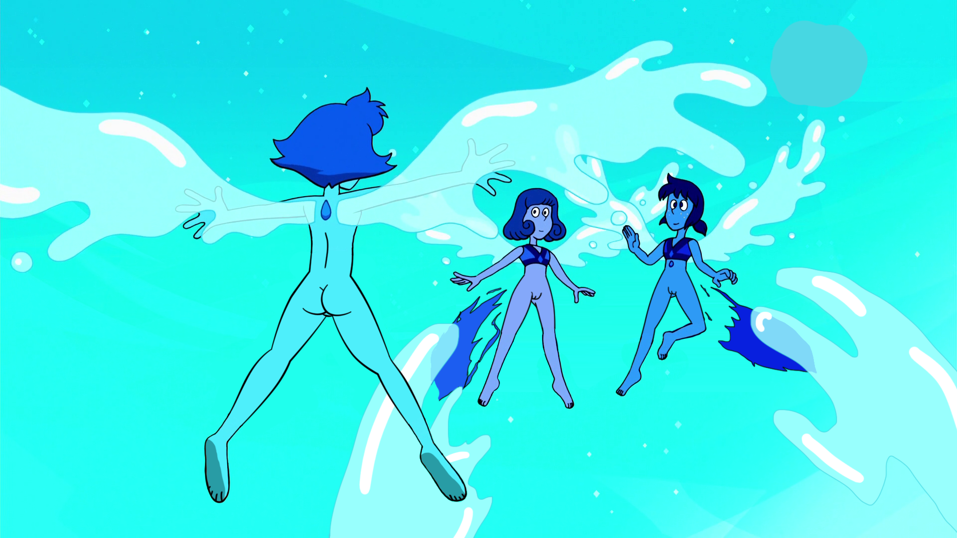 Rule34 - If it exists, there is porn of it / gem (species), lapis lazuli  (steven universe), mean lapis, nice lapis / 2541647