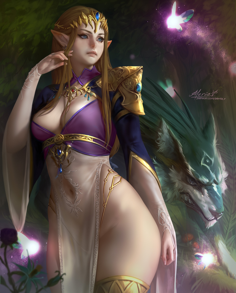 Rule34 - If it exists, there is porn of it / princess zelda, wolf link,  zelda (twilight princess) / 6752299