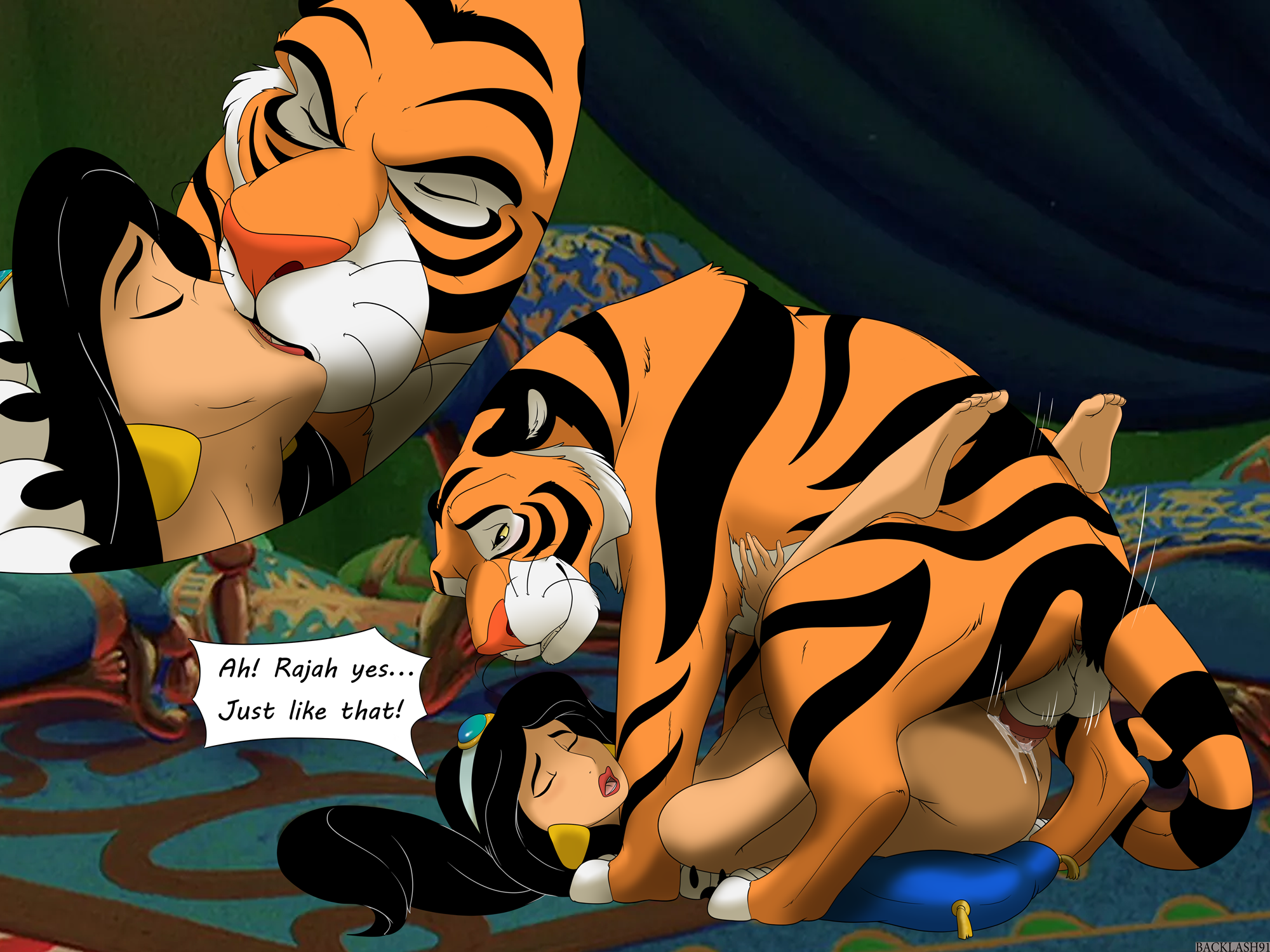 Disney Princess Jasmine Tiger Sex - Rule34 - If it exists, there is porn of it / backlash91 / 5326420