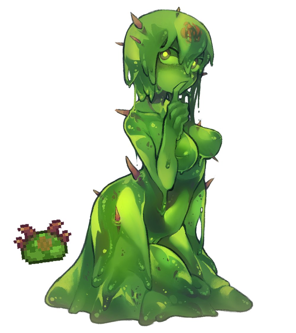 Green slime terraria фото 22