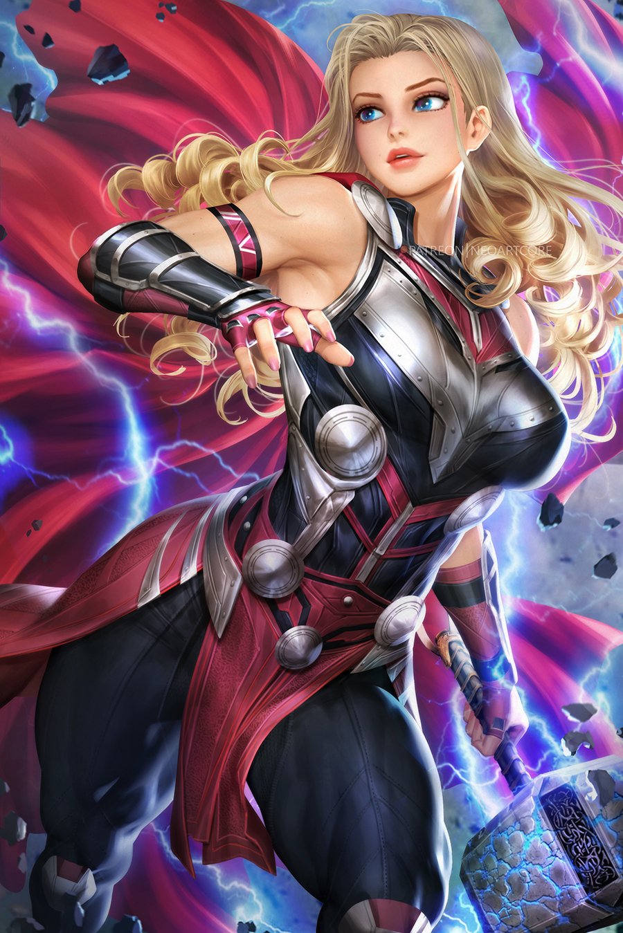 Rule34 - If it exists, there is porn of it / neoartcore, jane foster, lady  thor, lightning / 5721831