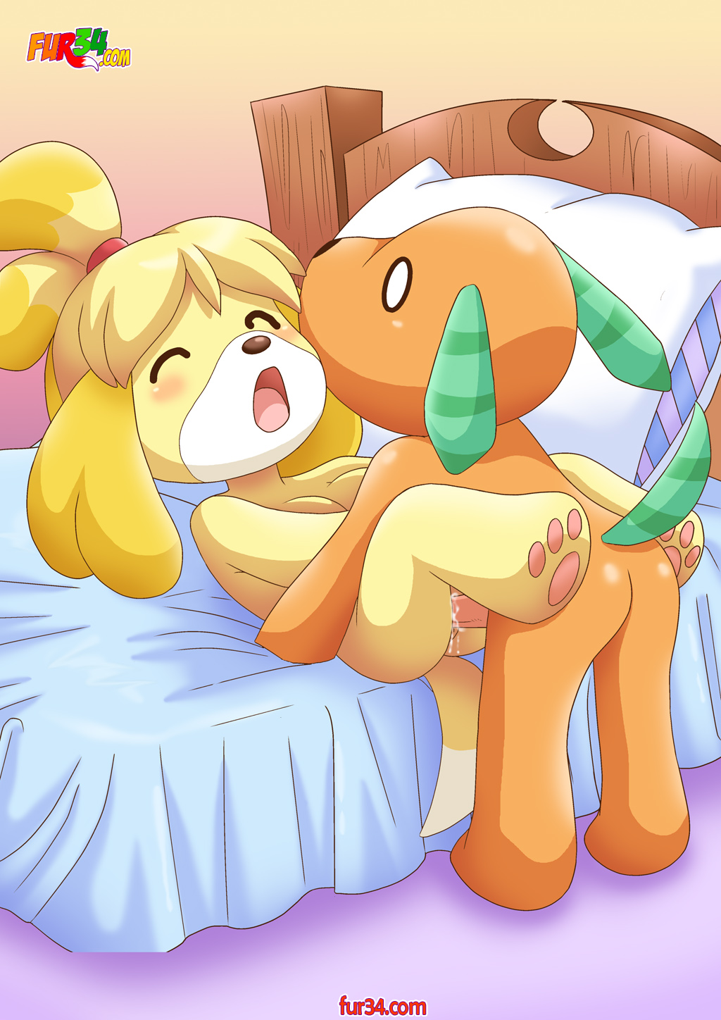 Rule34 - If it exists, there is porn of it / biskit, isabelle (animal  crossing) / 739771