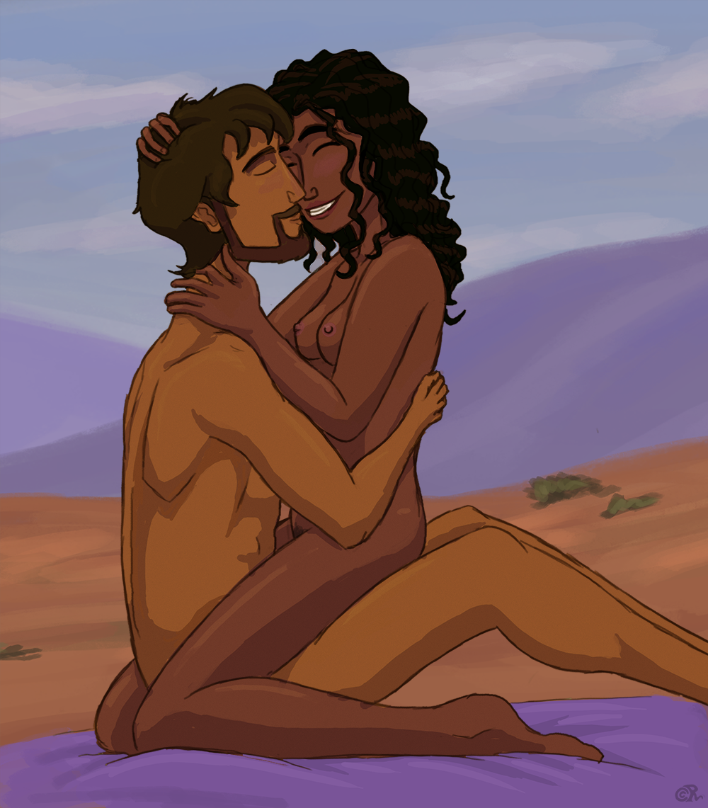 tzipporah, dreamworks, the prince of egypt, female, male, moses, nude, sex.