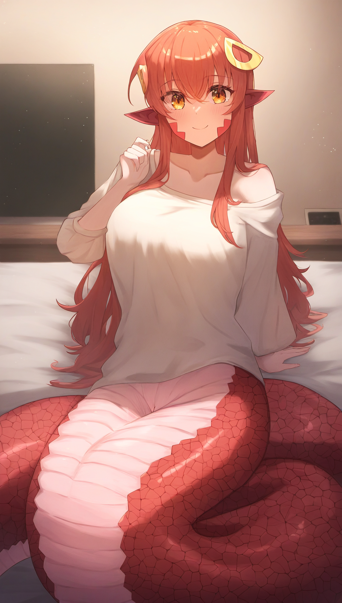 miia (<b>monster</b> <b>musume</b>), <b>monster</b> <b>musume</b> <b>no</b> <b>iru</b> <b>nichijou</b>, 1girls, ai gen...