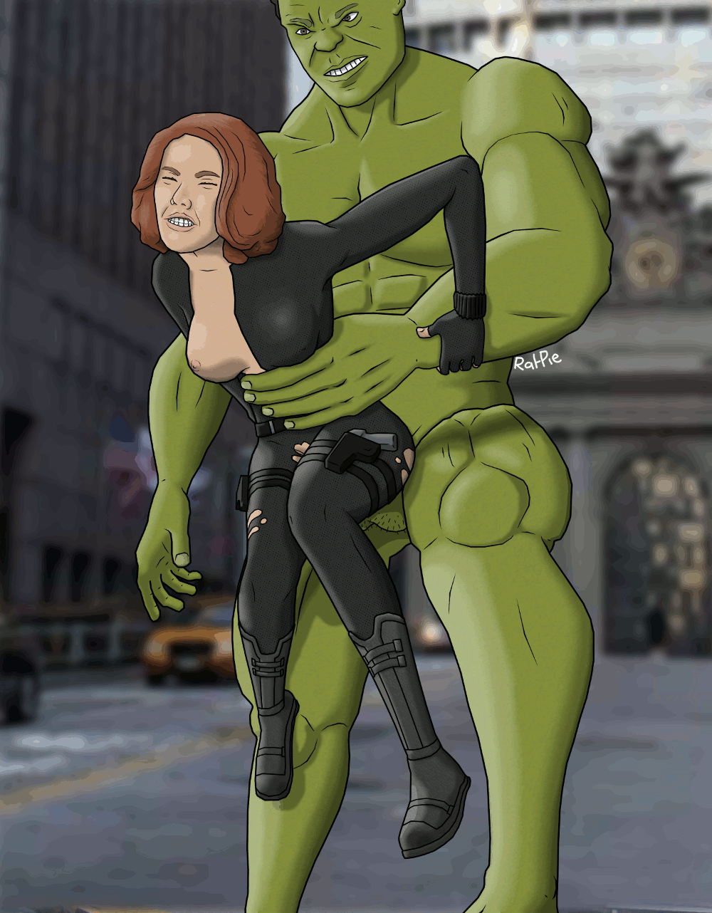 Black widow hulk rule34
