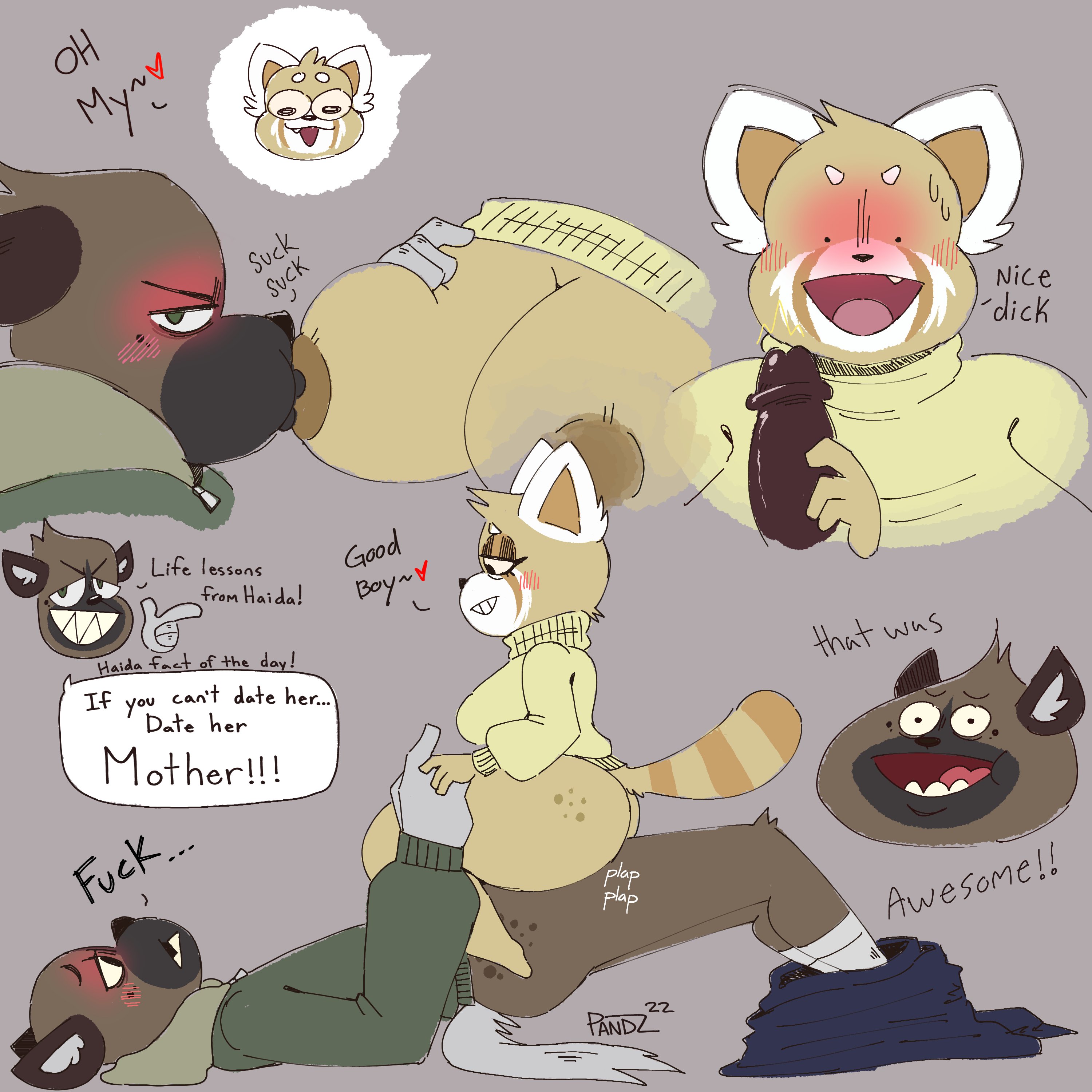 Do retsuko and haida get married