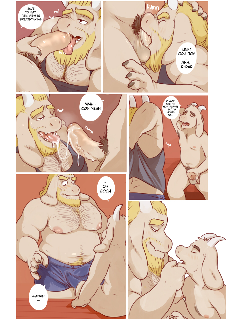 Asgore x asriel gay comic porn