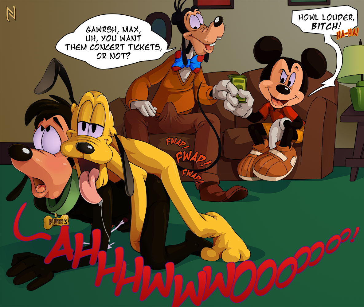 mickey mouse goofy gay porn