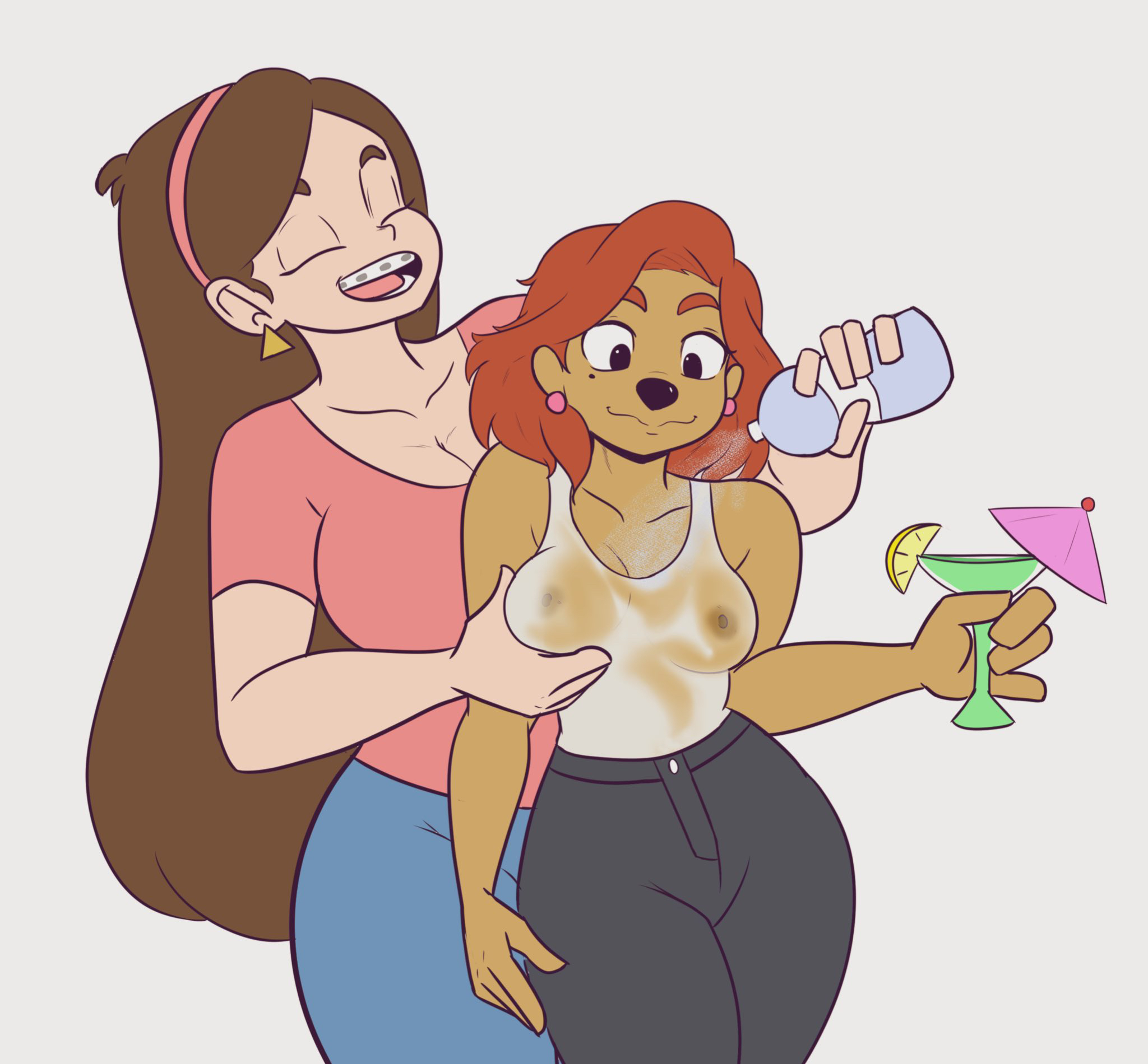 Rule34 - If it exists, there is porn of it / mabel pines, roxanne (goof  troop) / 4424609