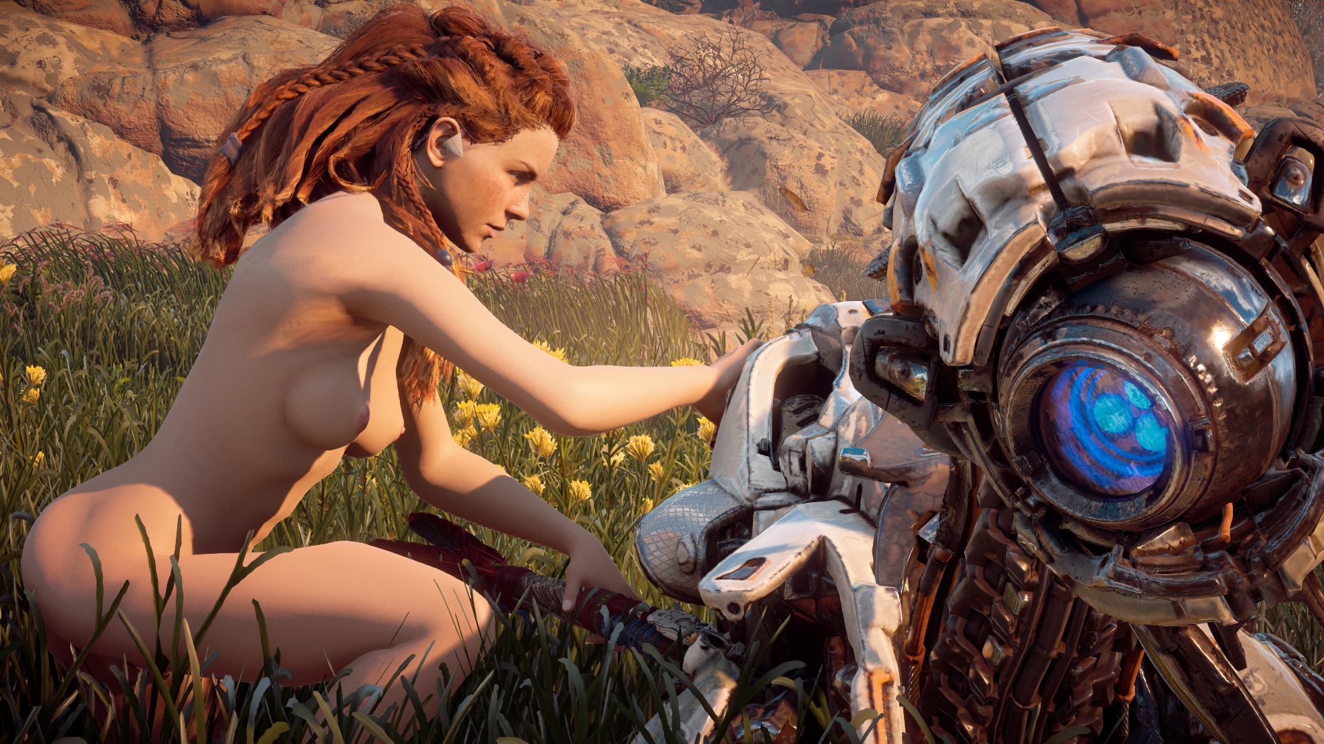Rule34 - If it exists, there is porn of it  aloy, huntress  7985351