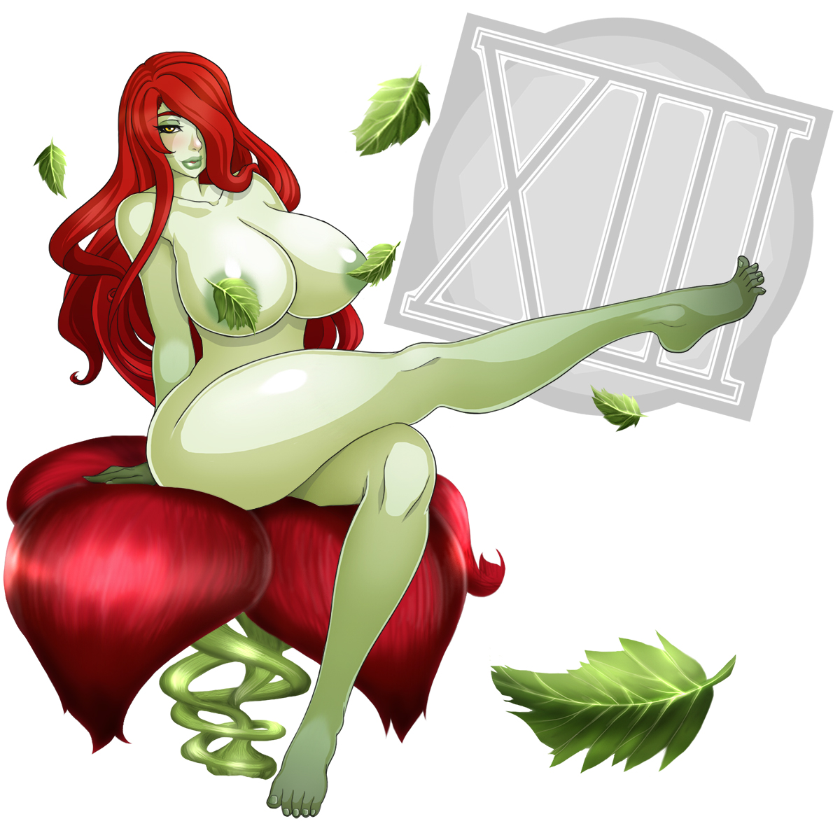 Poison ivy's boobs