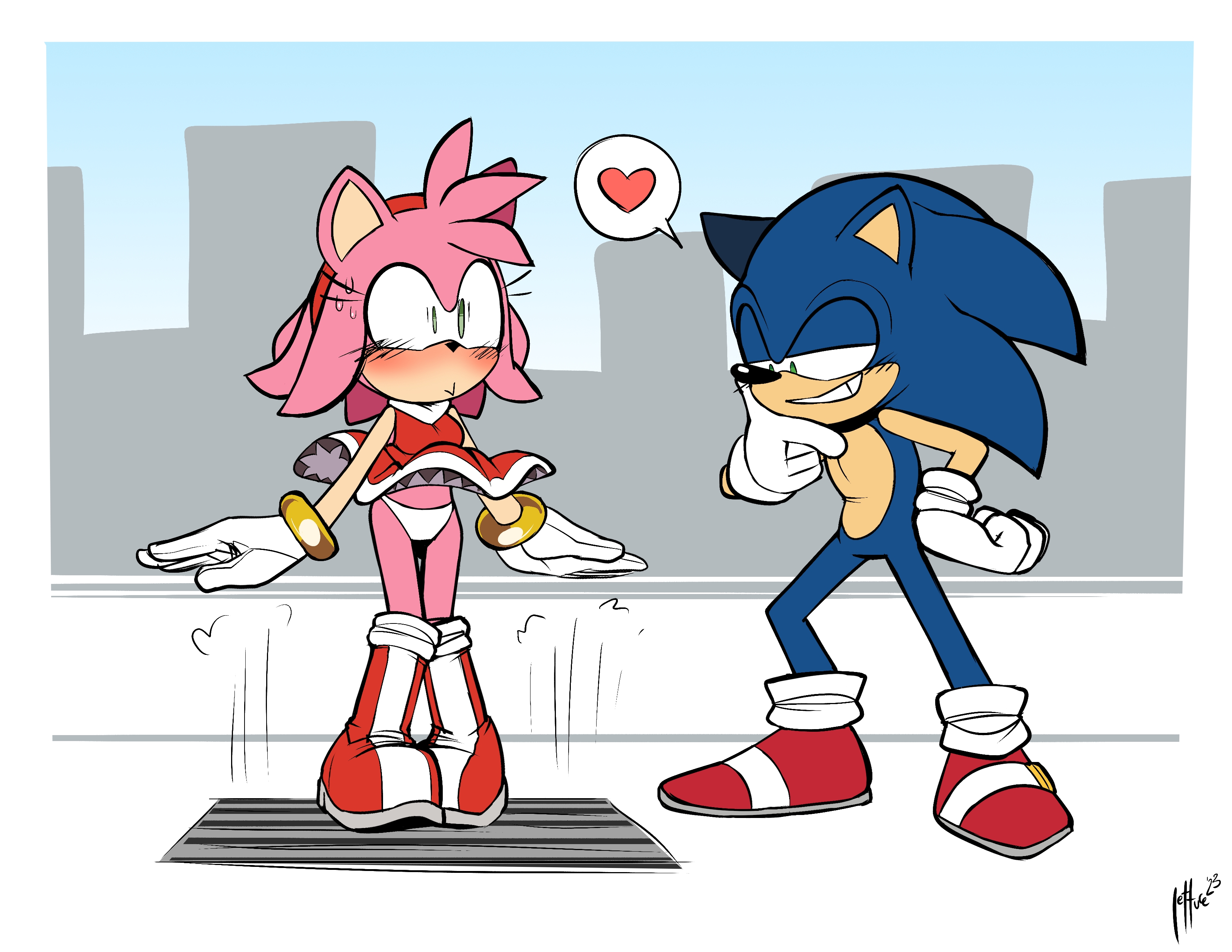 <b>amy</b> rose, <b>sonic</b> the hedgehog, <b>sonic</b> (series), absurd res, hi res, 2023, acc...