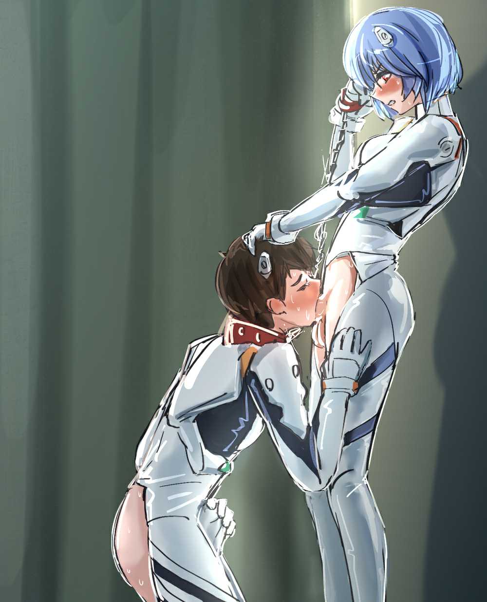Rule34 - If it exists, there is porn of it raitaroo, rei ayanami, shinji ik...