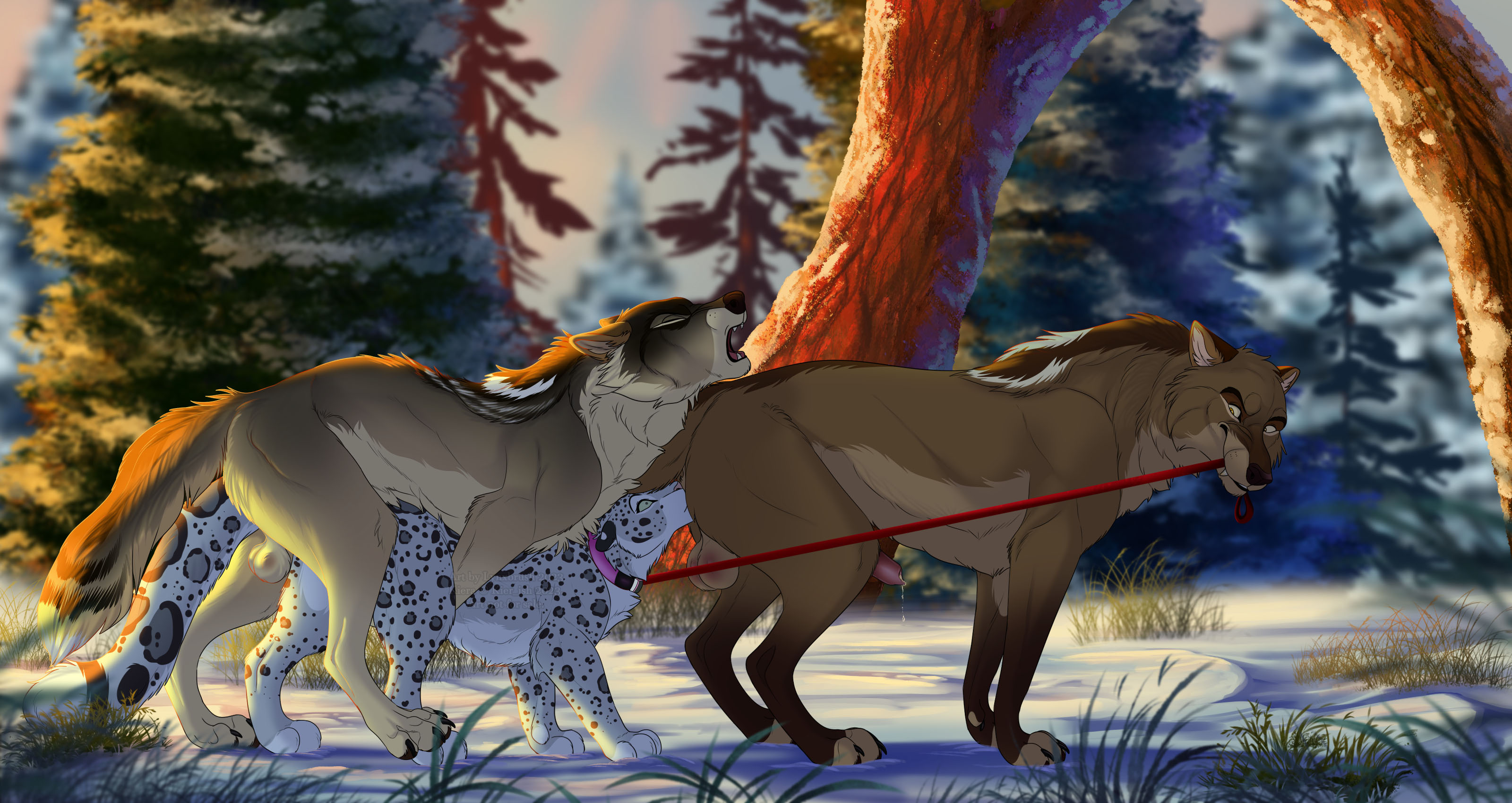 Dire wolf anime