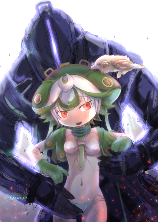 prushka, made in abyss, 1boy, 1girls, age difference, bondrewd, father and ...