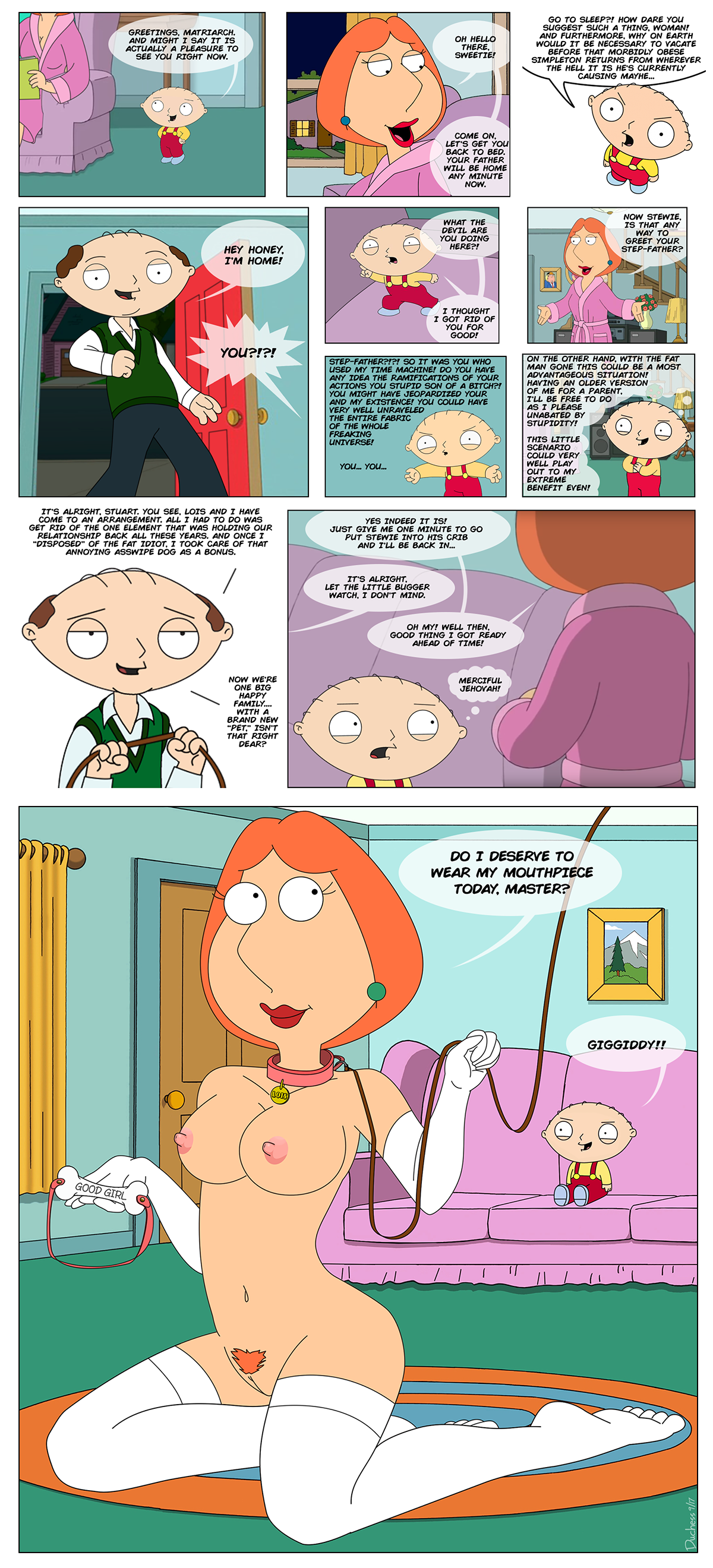 Rule34 - If it exists, there is porn of it / duchess (artist), lois griffin,  stewie griffin / 1325903