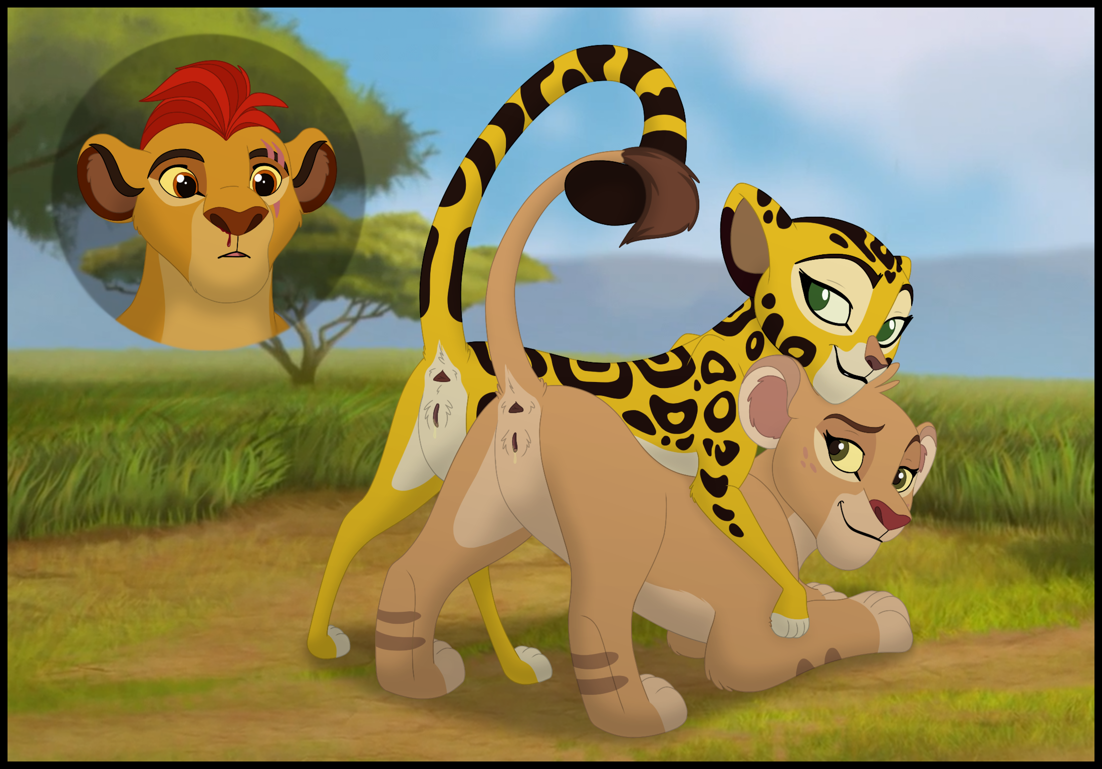 The lion guard kion x fuli