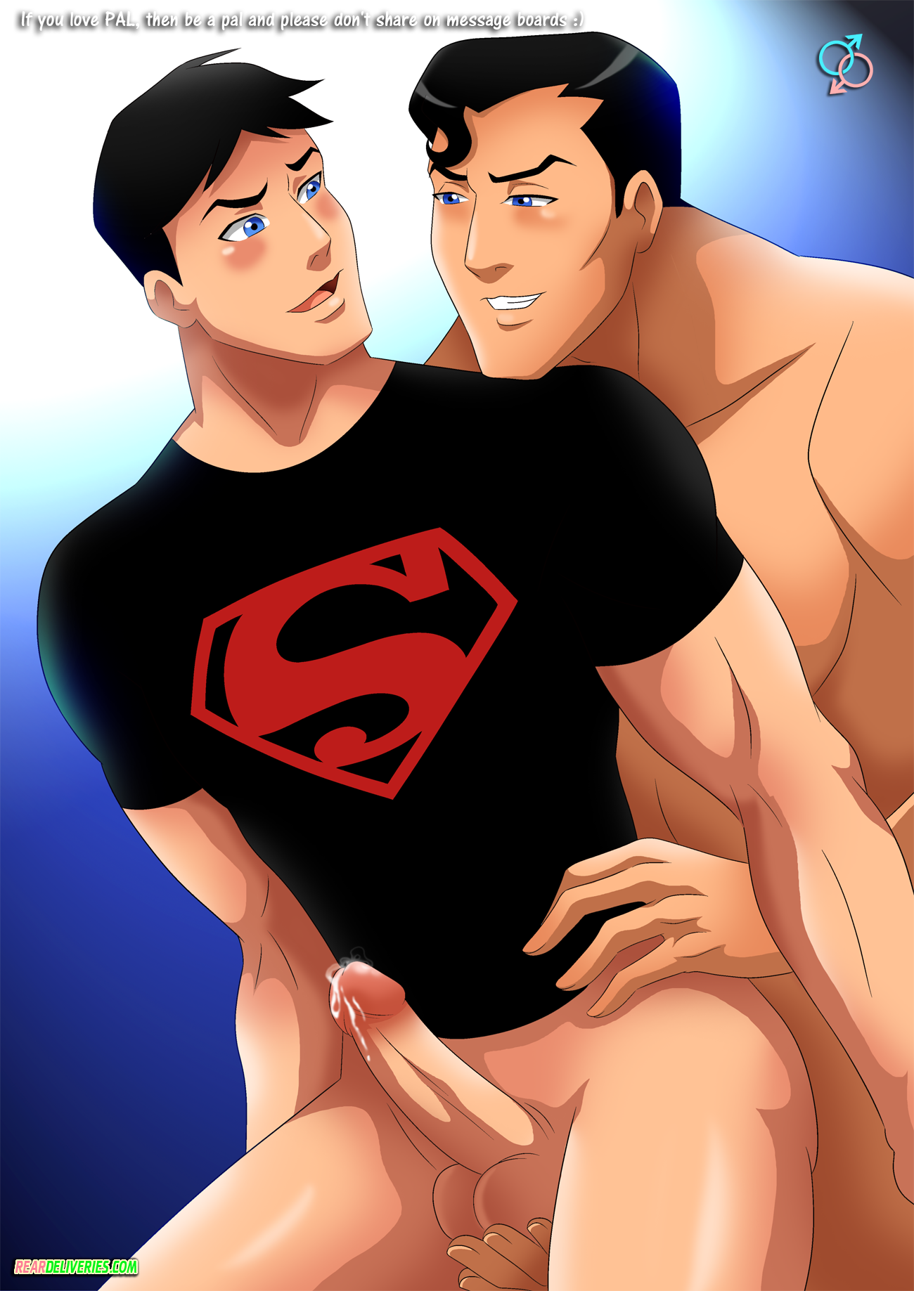 Супермен гей порно комикс фото 93