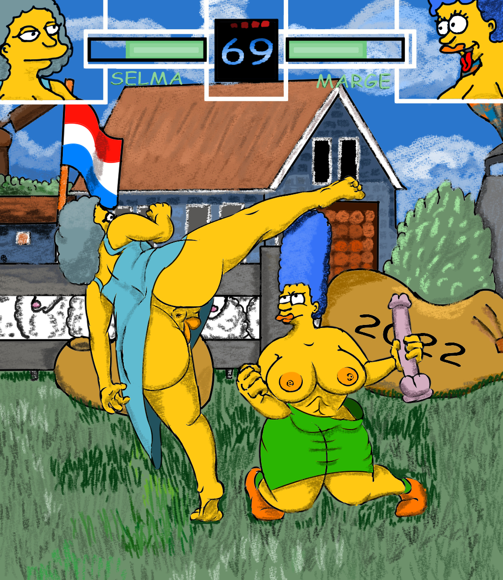 Rule34 - If it exists, there is porn of it  marge simpson, selma bouvier   5205615