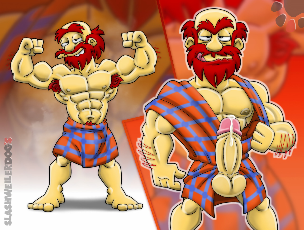 Groundskeeper willie kilt