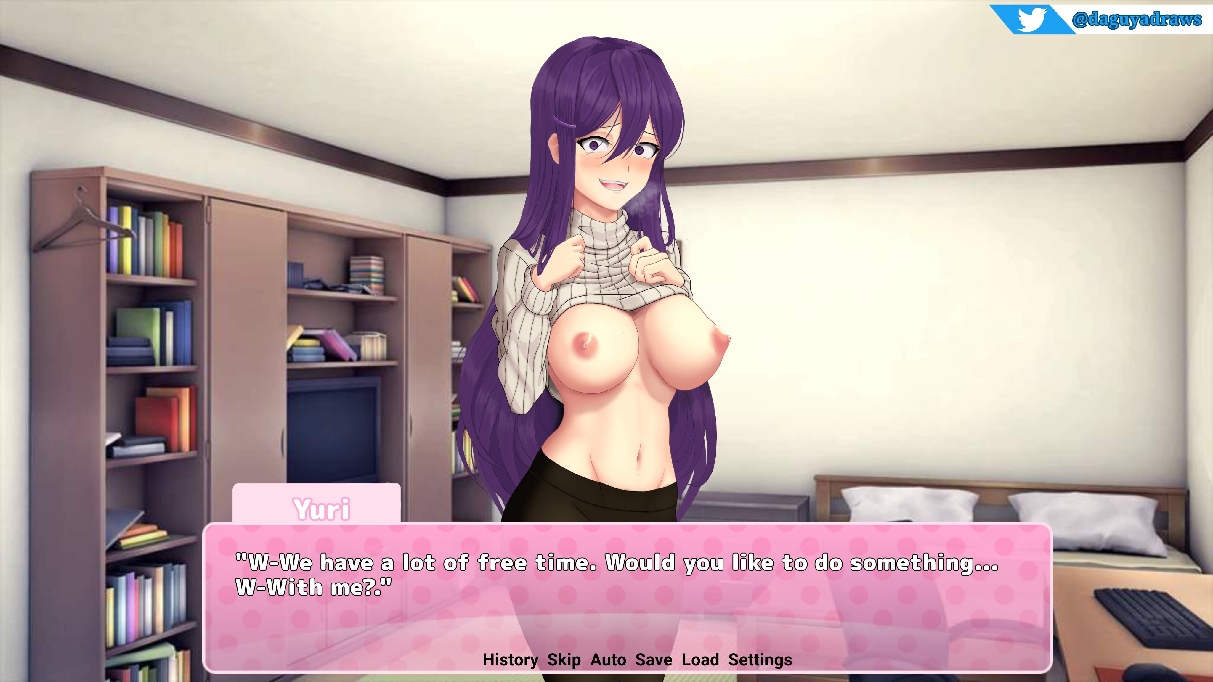 Rule34 - If it exists, there is porn of it  yuri (doki doki literature  club)  4250972