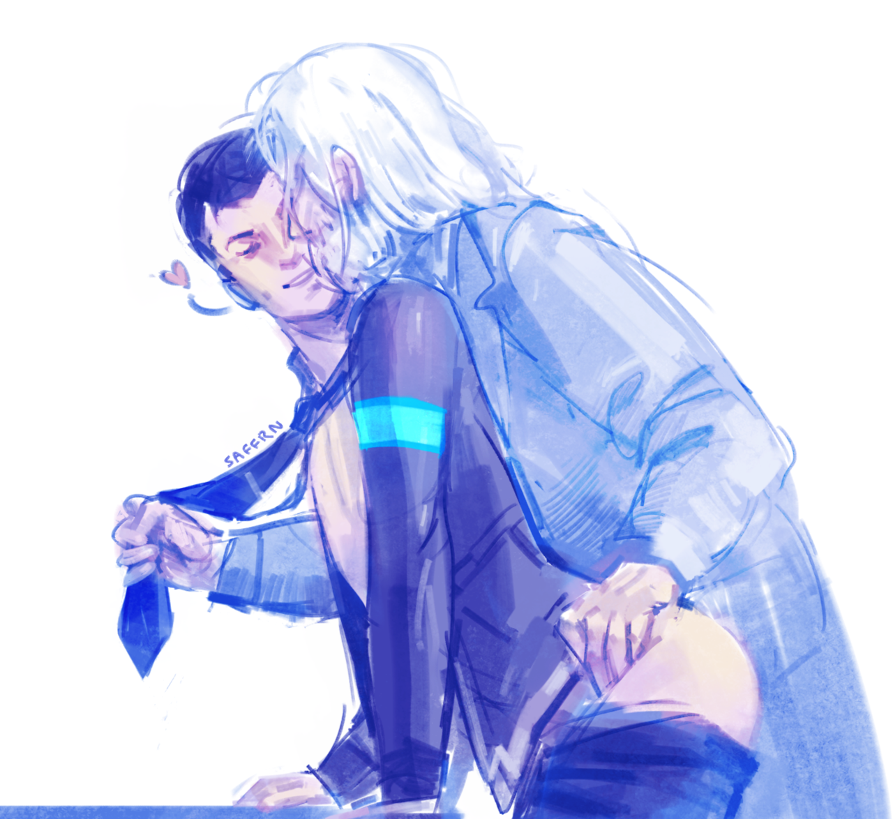 Detroit become human connor and hank fanart - a-lohas.jp