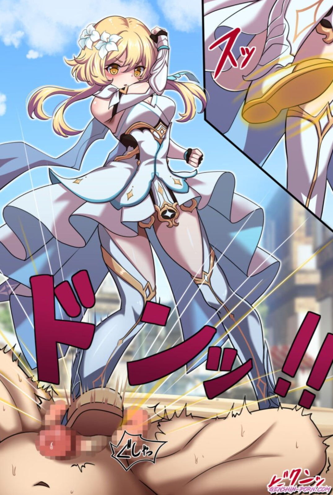 Genshin impact ballbusting