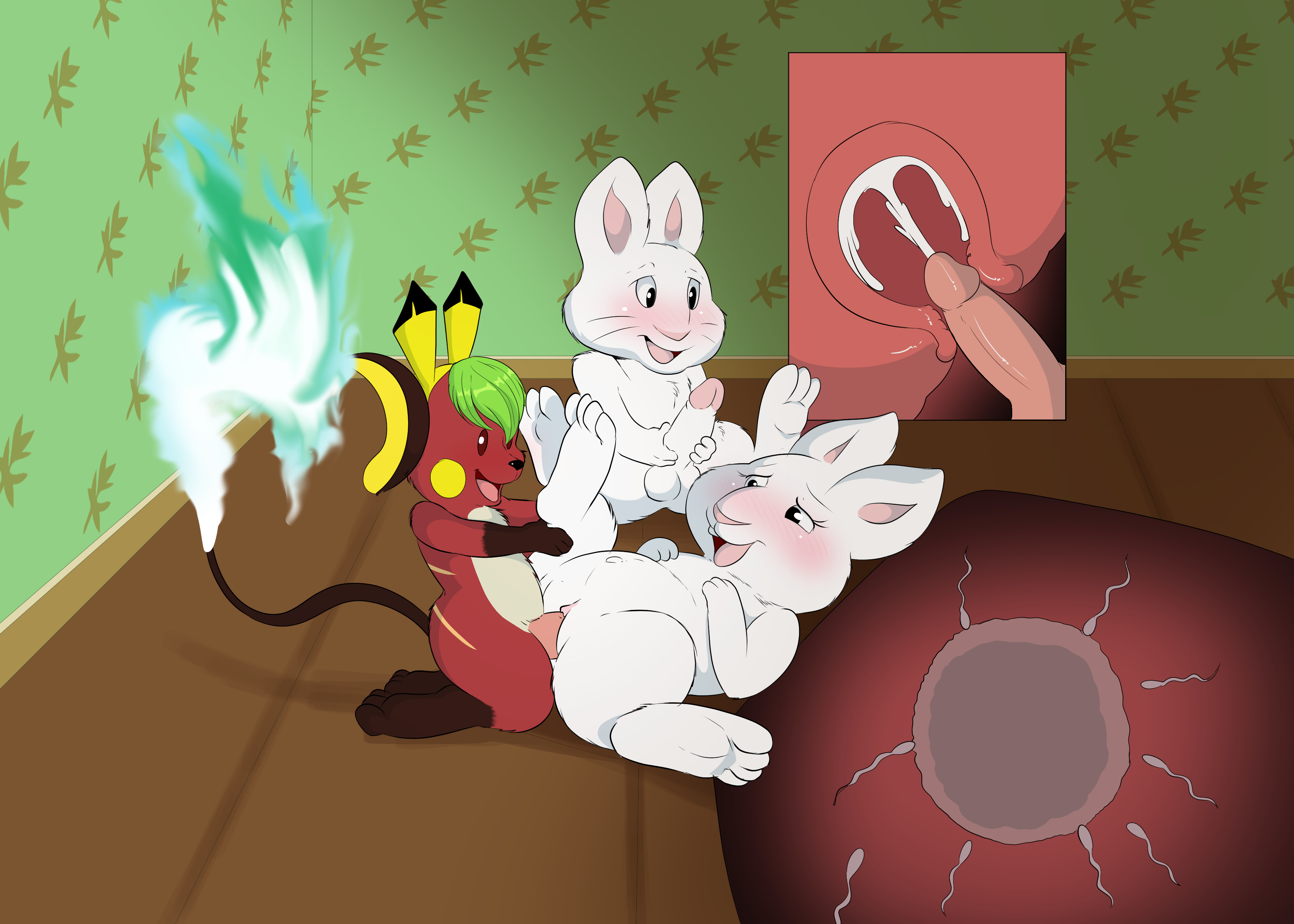 Rule34 - If it exists, there is porn of it  launny, max (max and ruby),  original character, raichu, ruby (max and ruby)  1054557