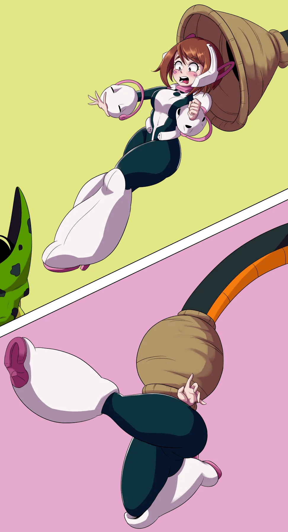 Rule34 - If it exists, there is porn of it / cell (dragon ball), ochako  uraraka / 5051533