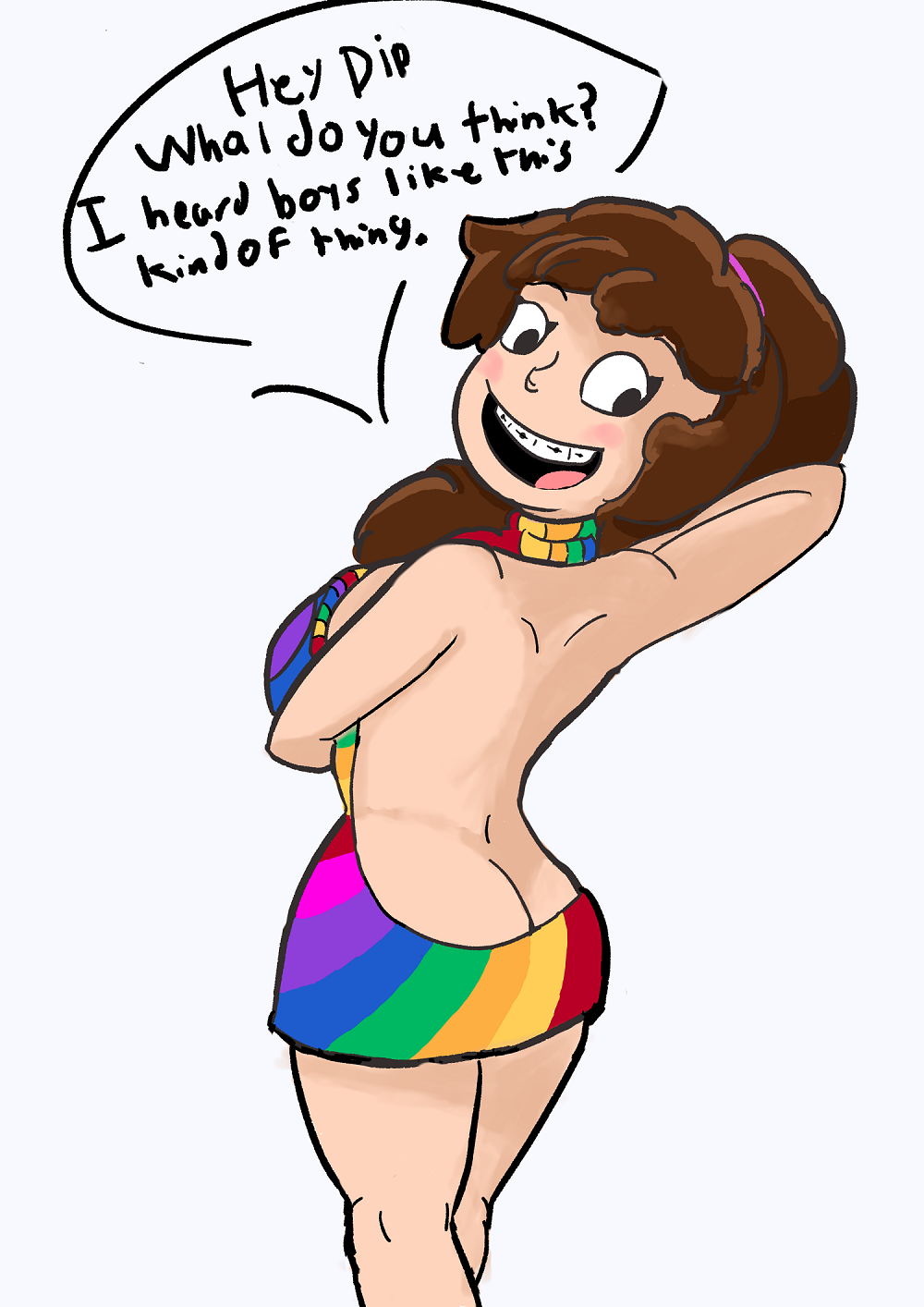 Mabel smile dip animation porn