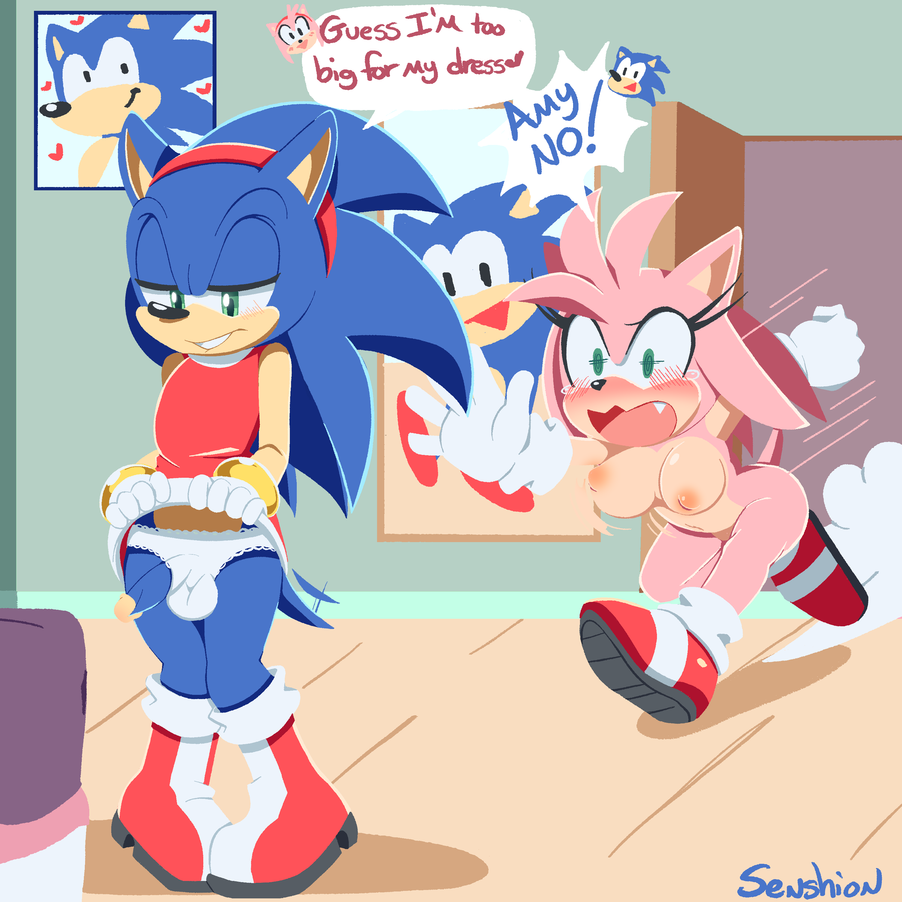 Step into the world of sonic and the most seductive hentai comics out there!