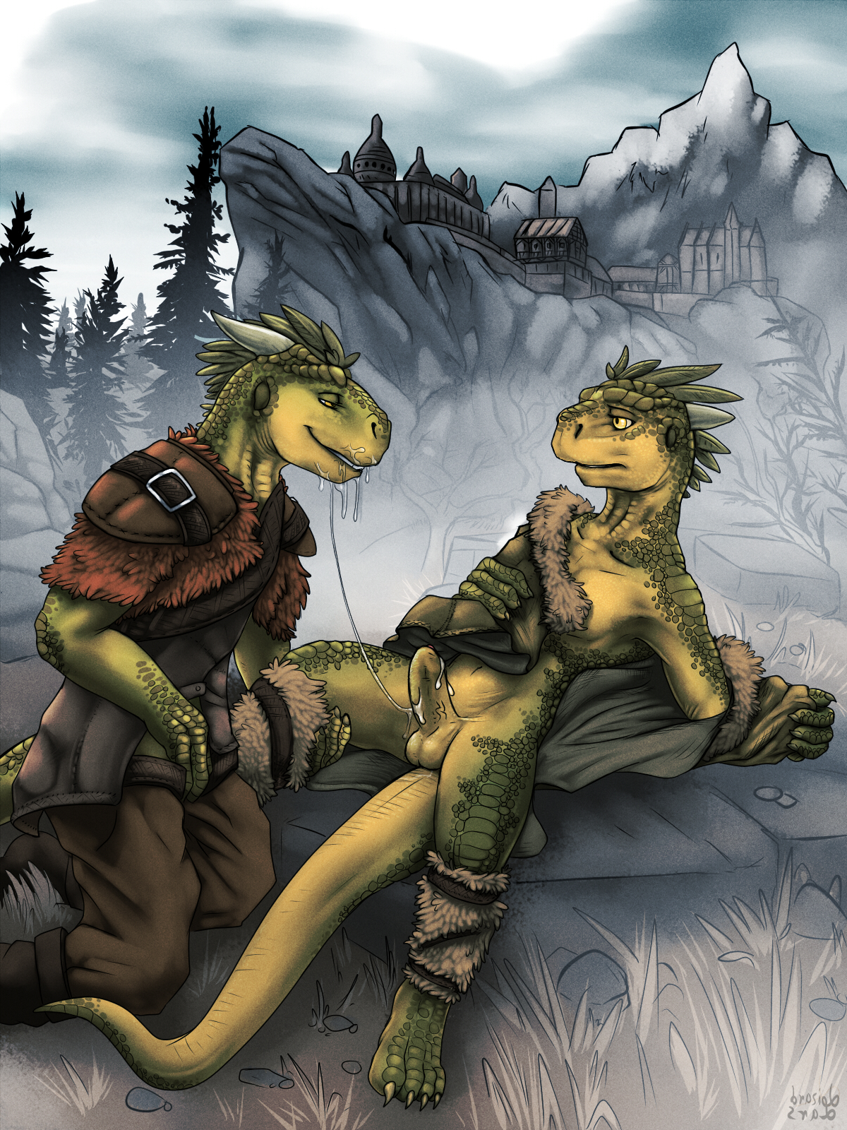 Rule34 - If it exists, there is porn of it / lizardlars, argonian / 1026332