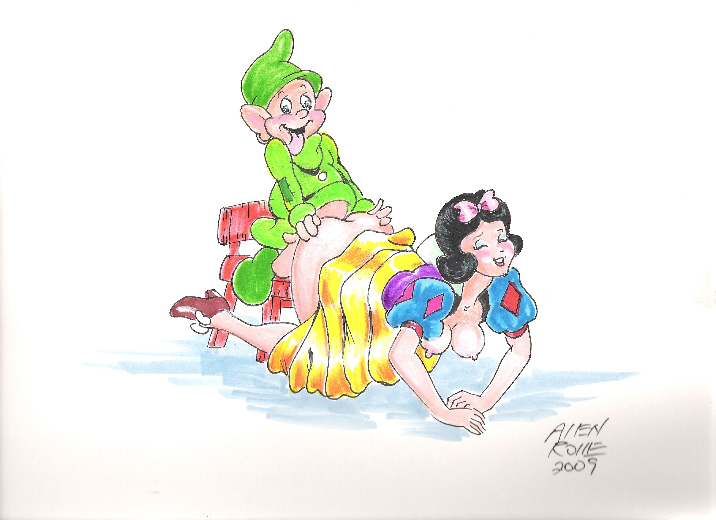 Rule34 - If it exists, there is porn of it / dopey (disney), snow white /  2844286