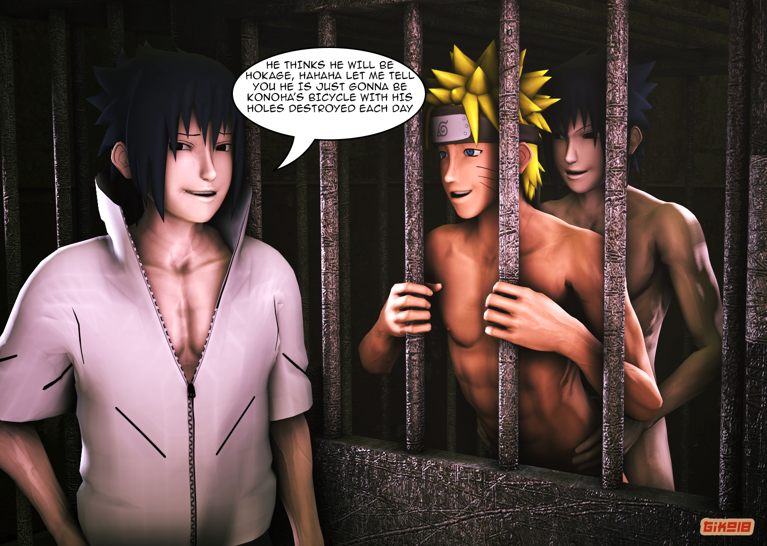 Sasuke x naruto rule 34