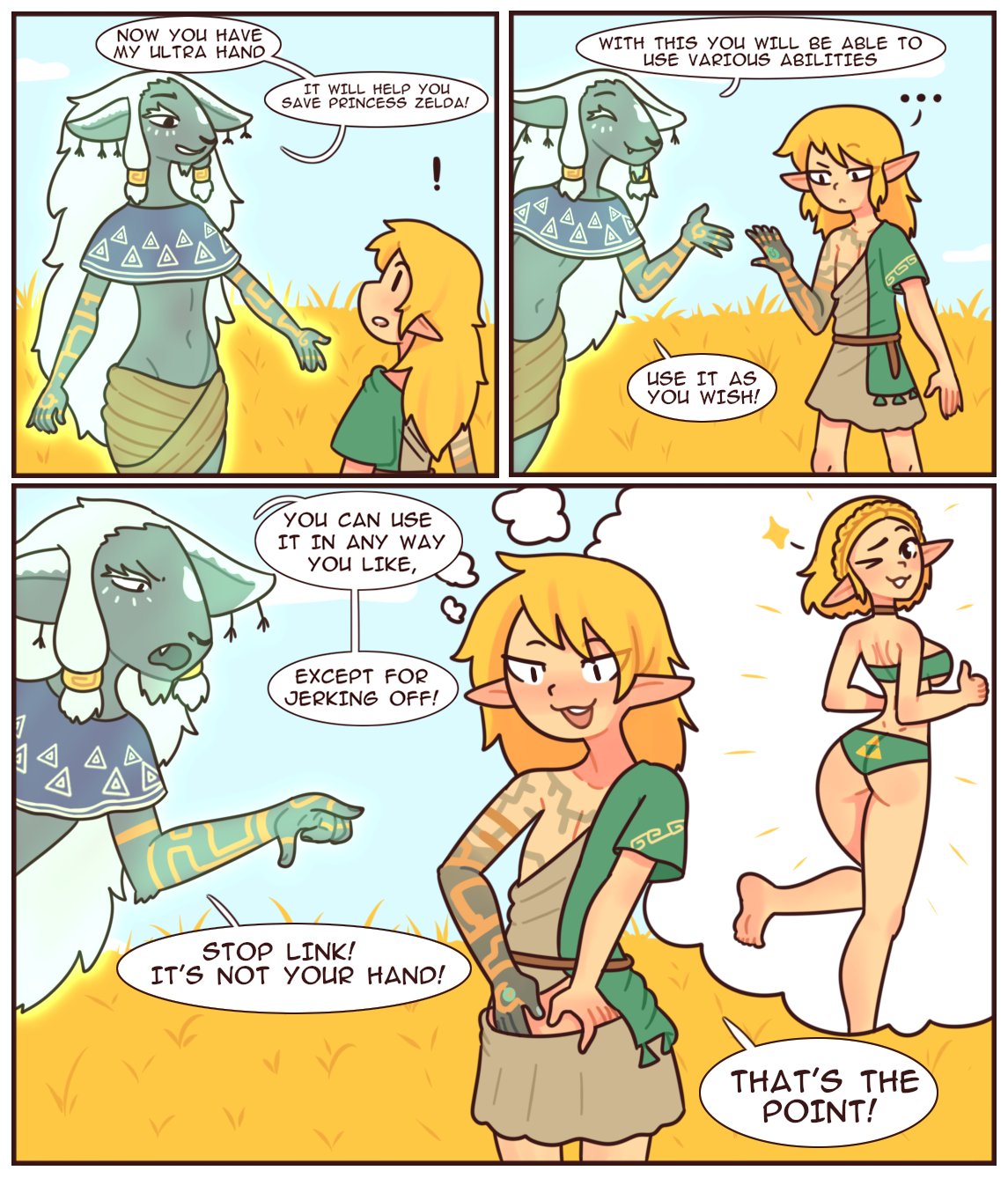 Rule34 - If it exists, there is porn of it  red7cat, link, princess zelda   7634133