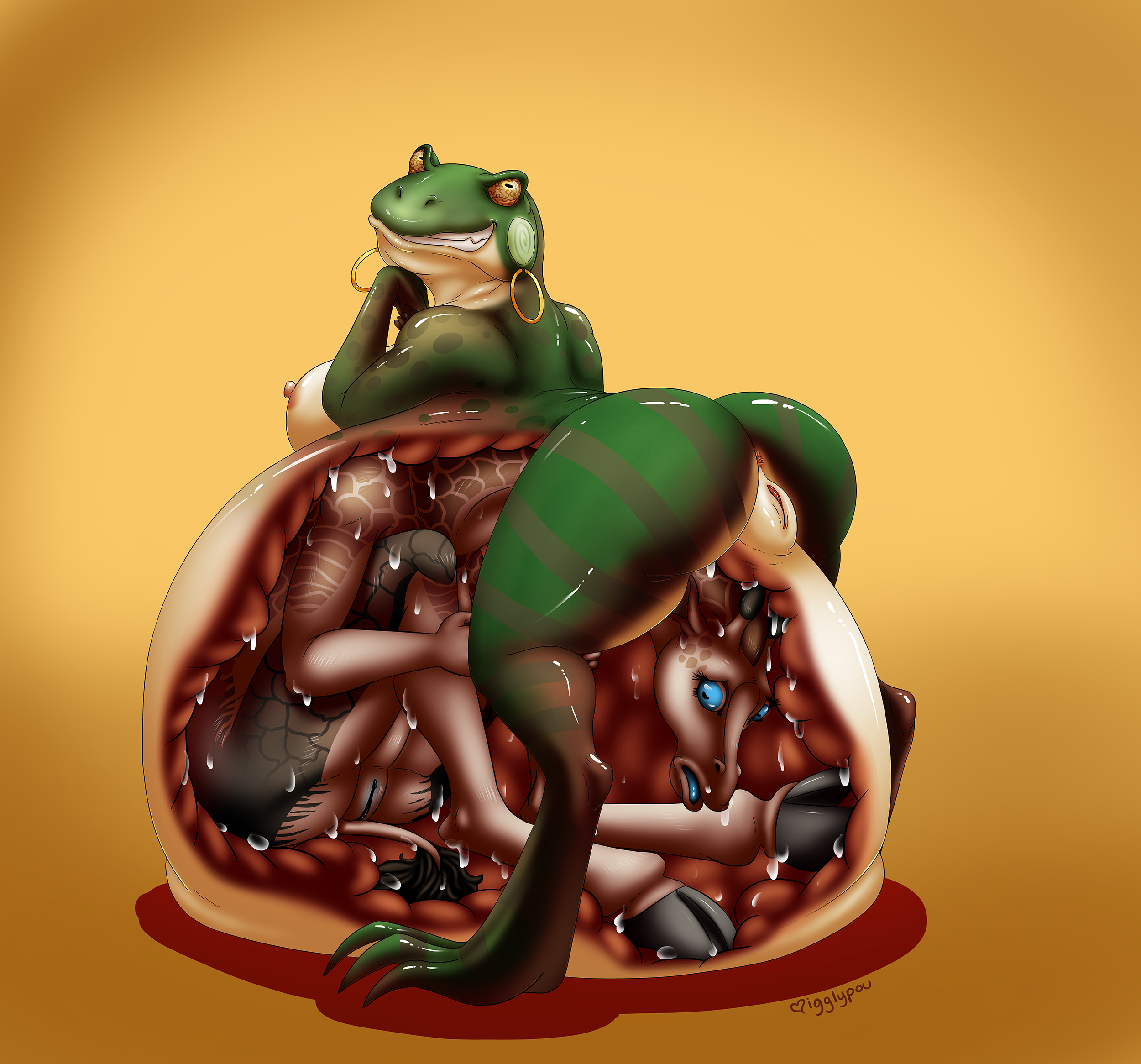 Frog vore porn