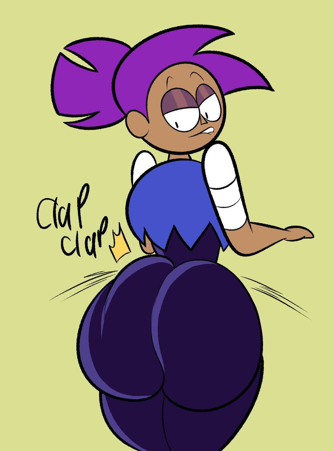 Clapping the cheeks
