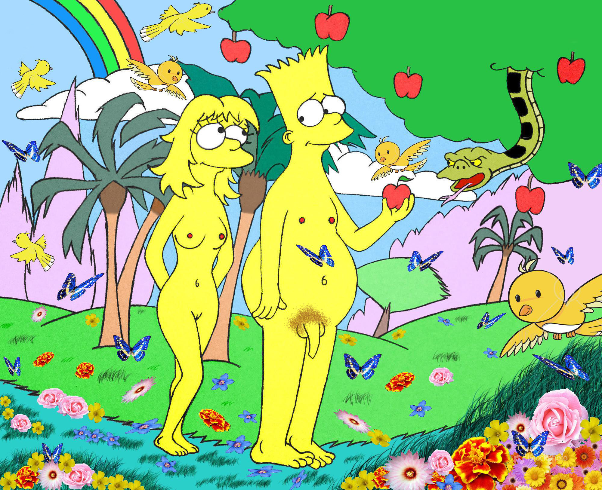 Rule34 - If it exists, there is porn of it / bart simpson, lisa simpson /  2657479