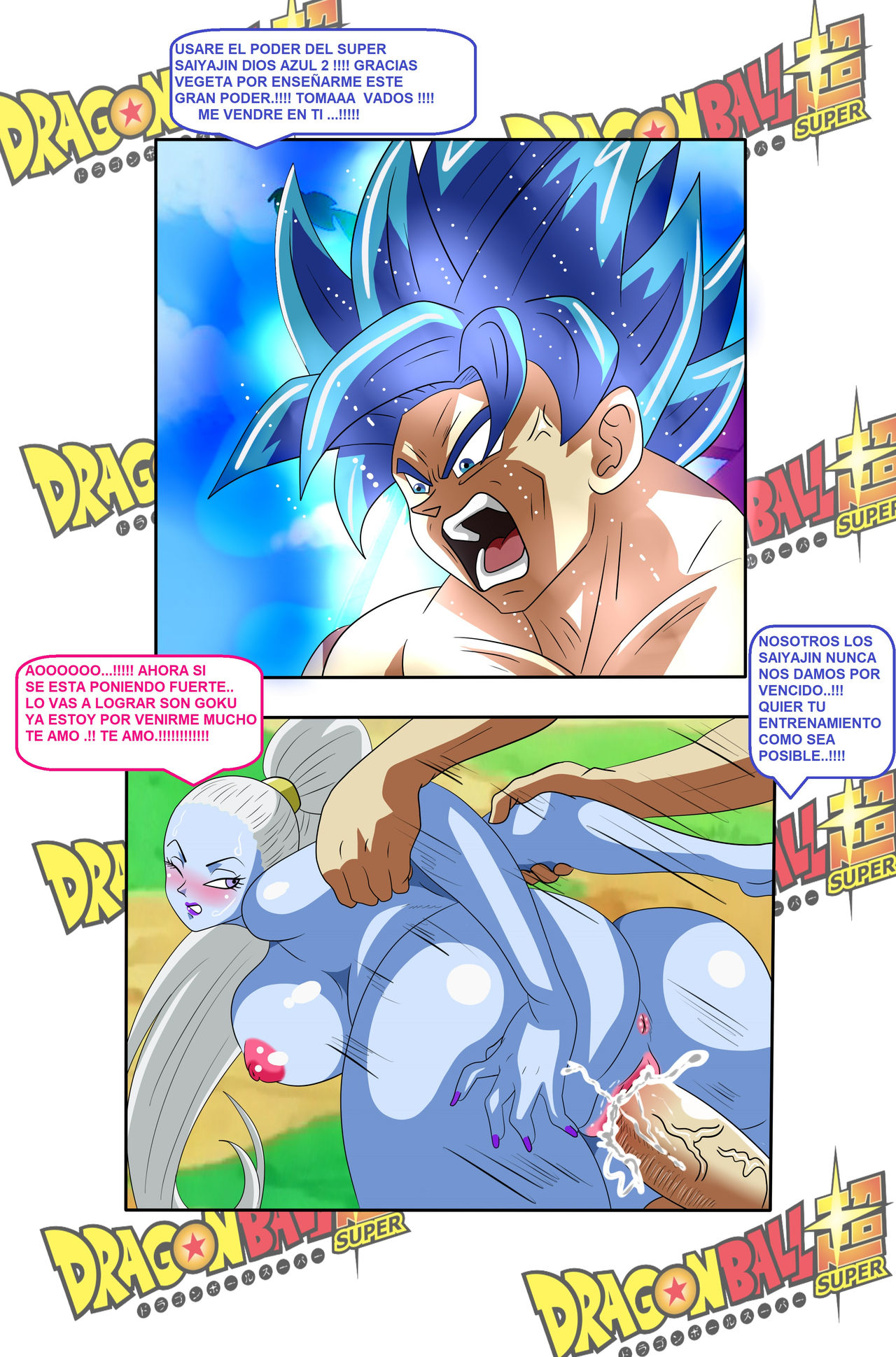 Vados and goku porn