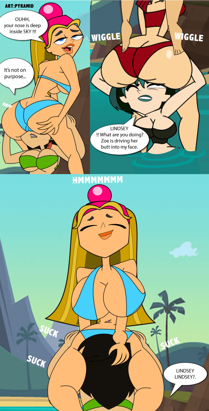 Total drama island rule 34
