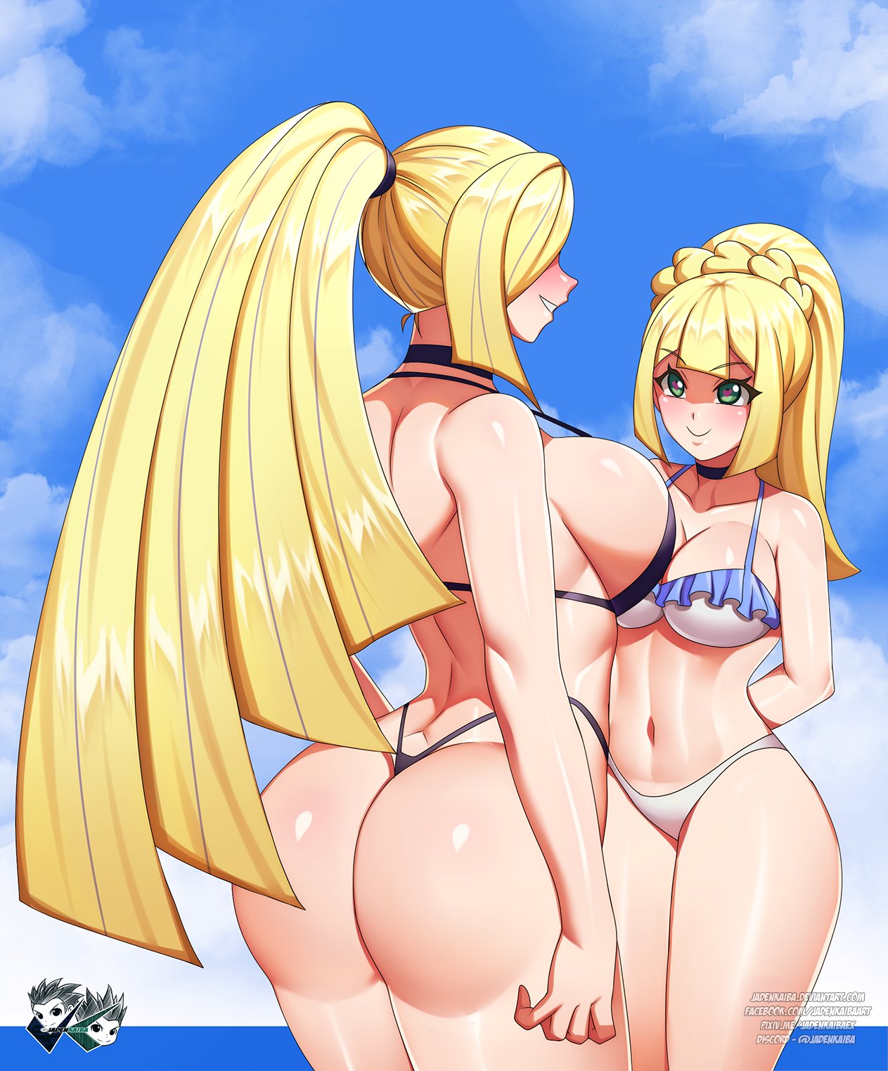 Rule34 - If it exists, there is porn of it  jadenkaiba, lillie (pokemon),  lusamine (pokemon)  7230941
