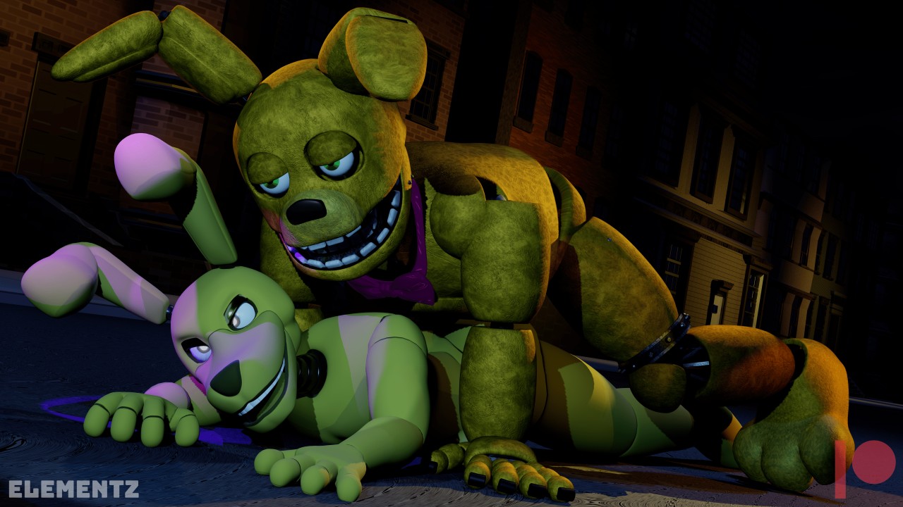 Rule34 - If it exists, there is porn of it / spring bonnie (fnaf),  springtrap (fnaf) / 6081609