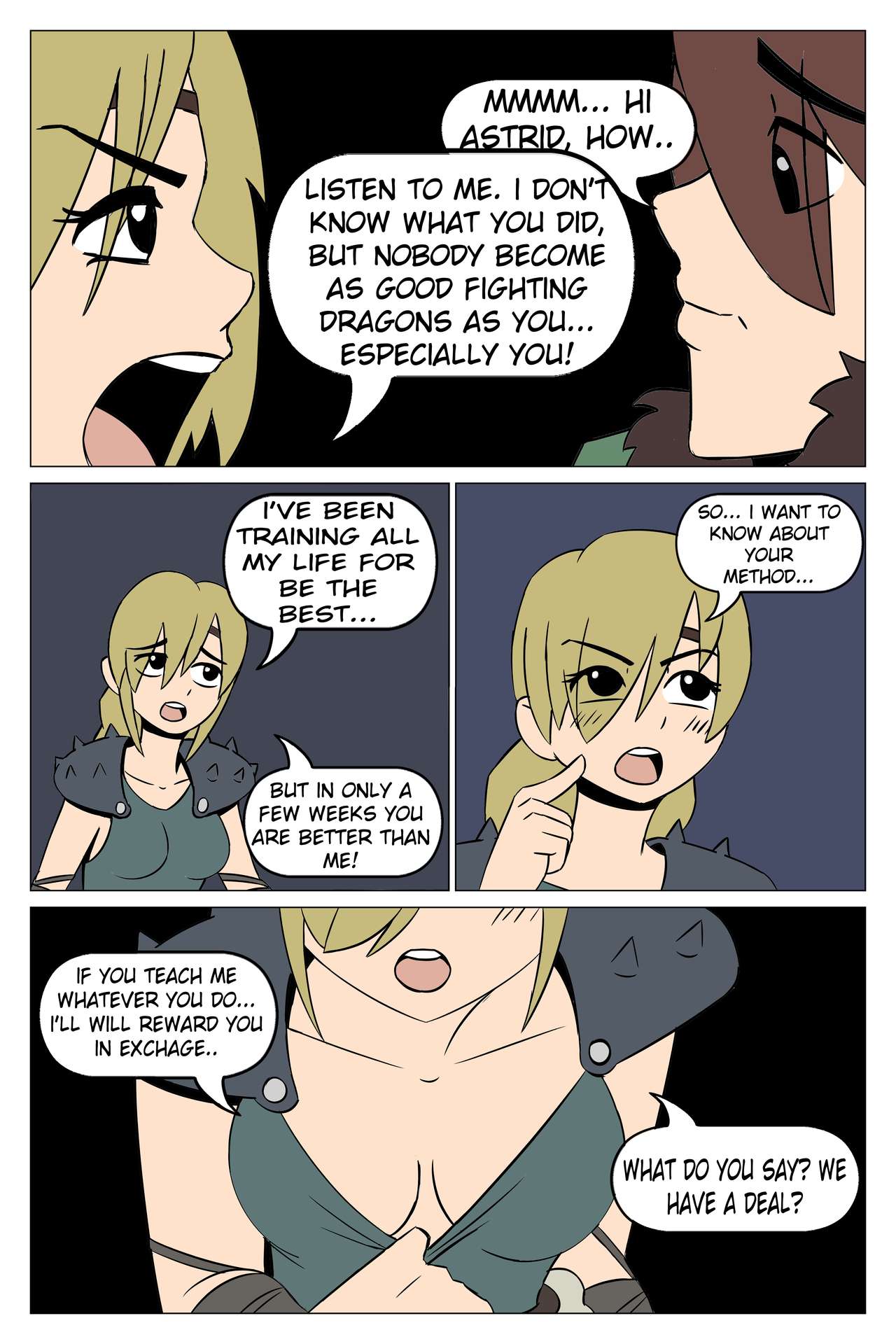 Hiccup have sex with astrid porn comics