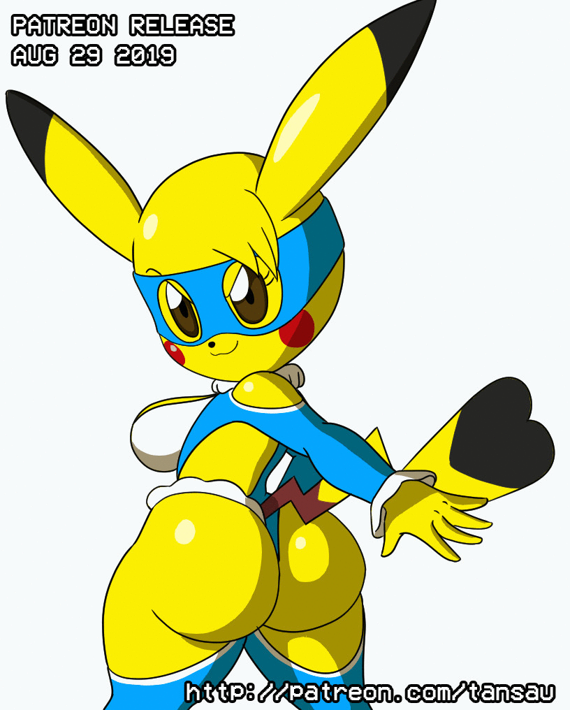Pikachu slap gif