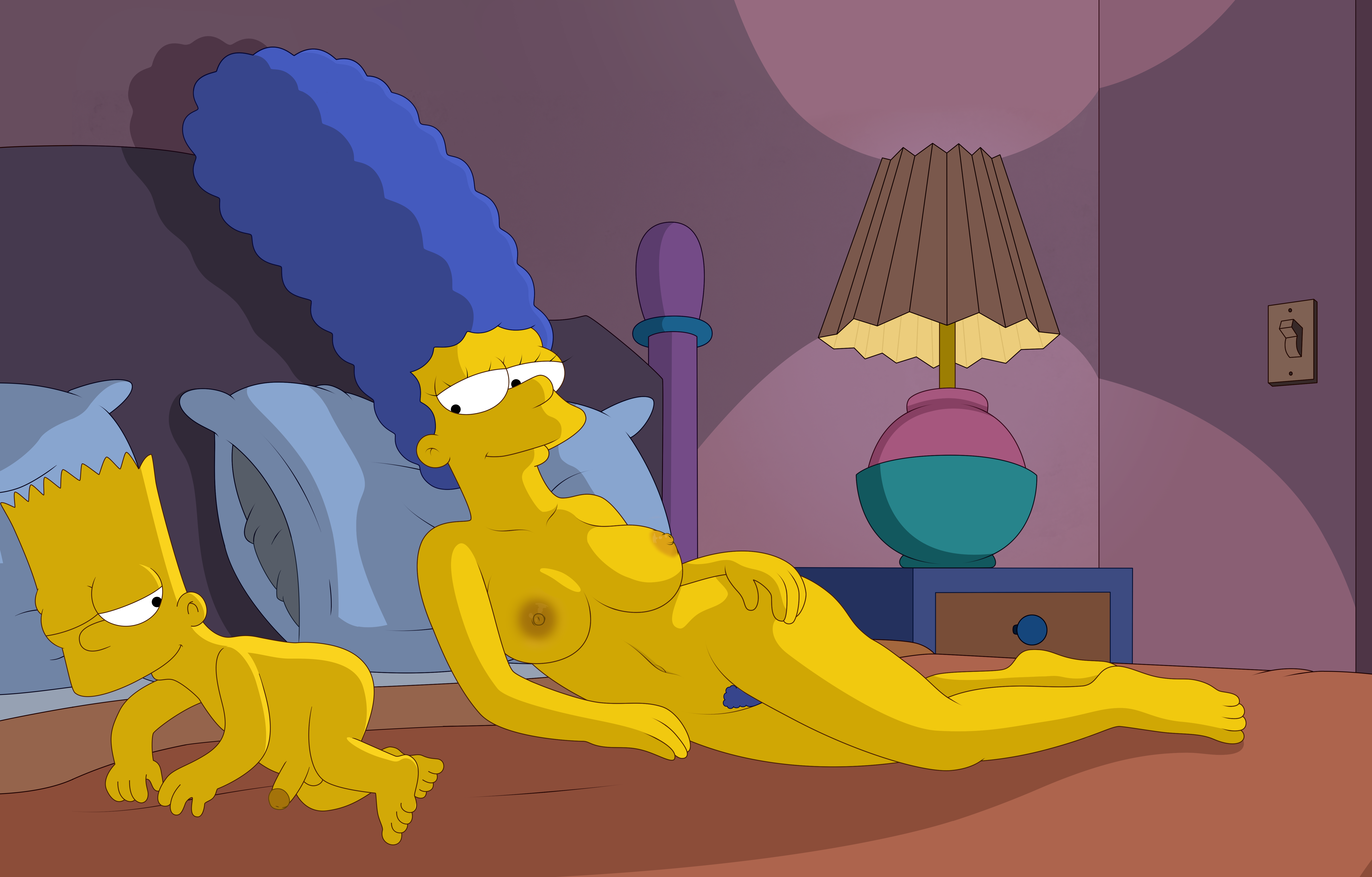Rule34 - If it exists, there is porn of it  gp375, bart simpson, marge  simpson  7032698
