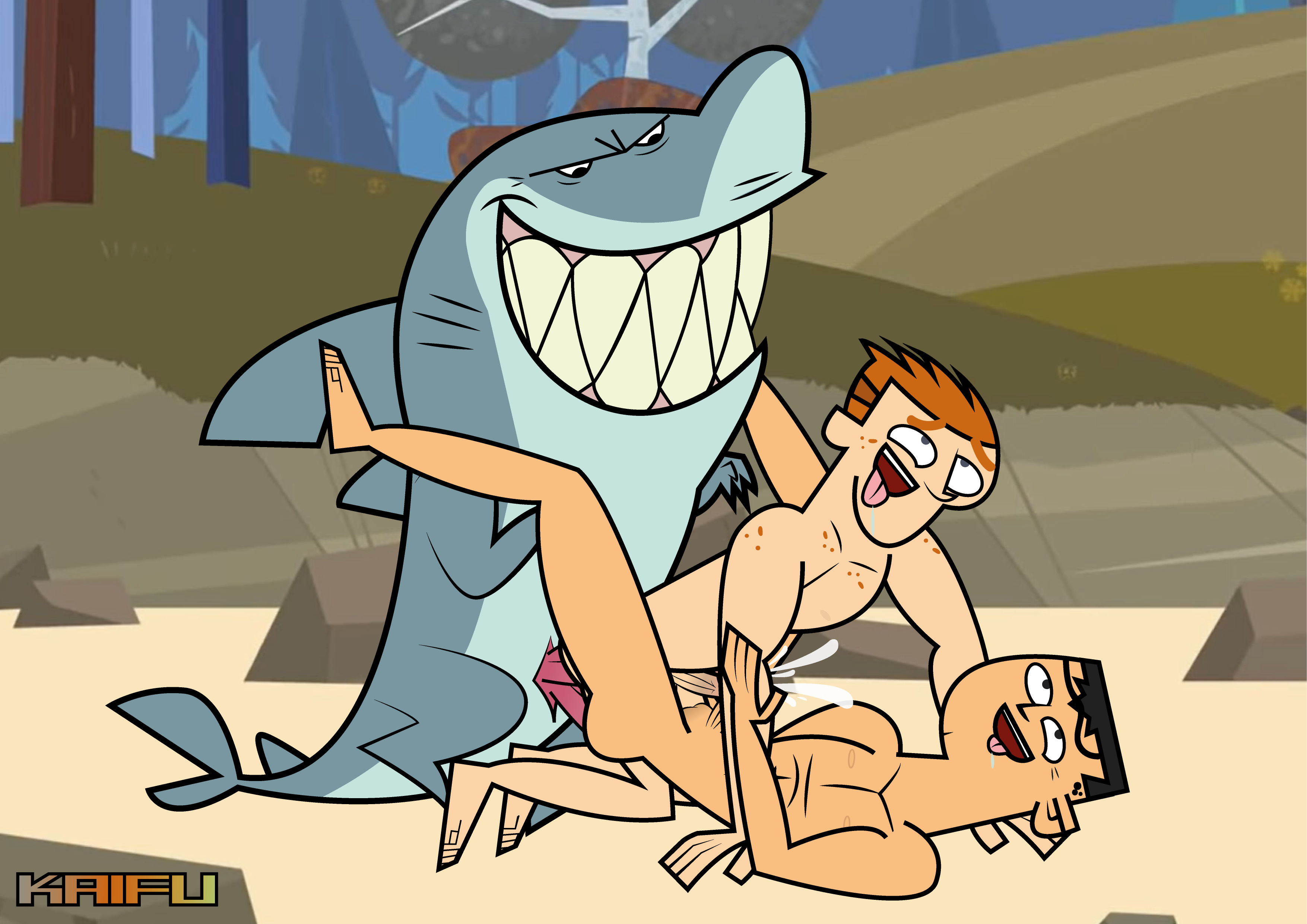 Rule34 - If it exists, there is porn of it / brick (total drama), scott / 3...