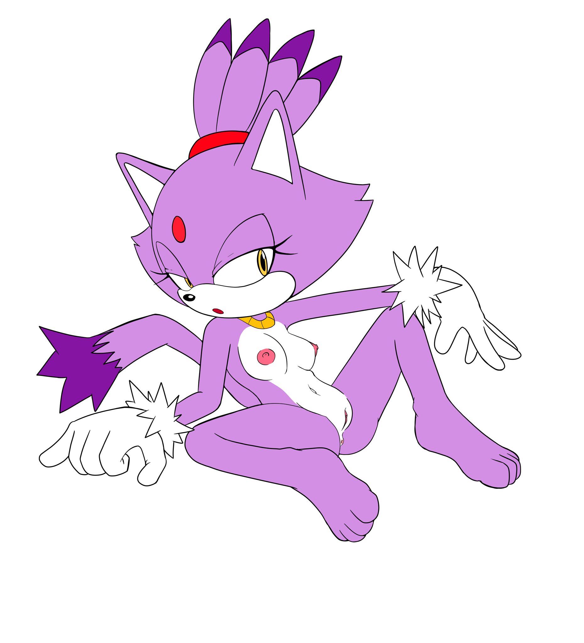 Blaze the cat nude